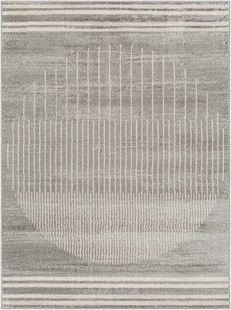 Floransa Machine Woven Rug — Cream/Gray