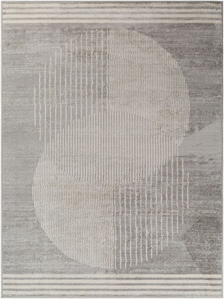 Floransa Machine Woven Rug — Cream/Gray