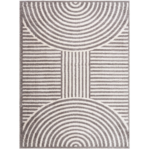 Fossay Shag Machine Woven Rug Livabliss Fossay Shag