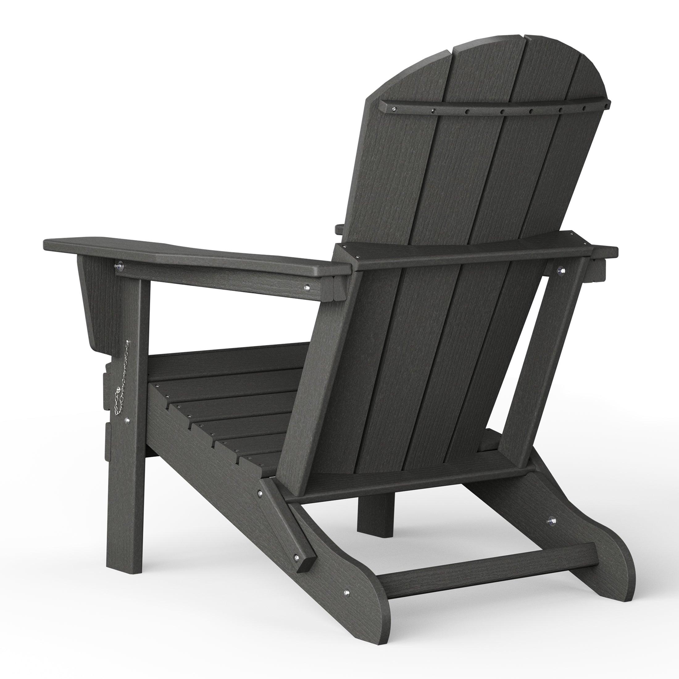 Chatham All-Weather Outdoor Folding Adirondack Chair with Cup Holder Seahawk Designs Adirondack Chairs