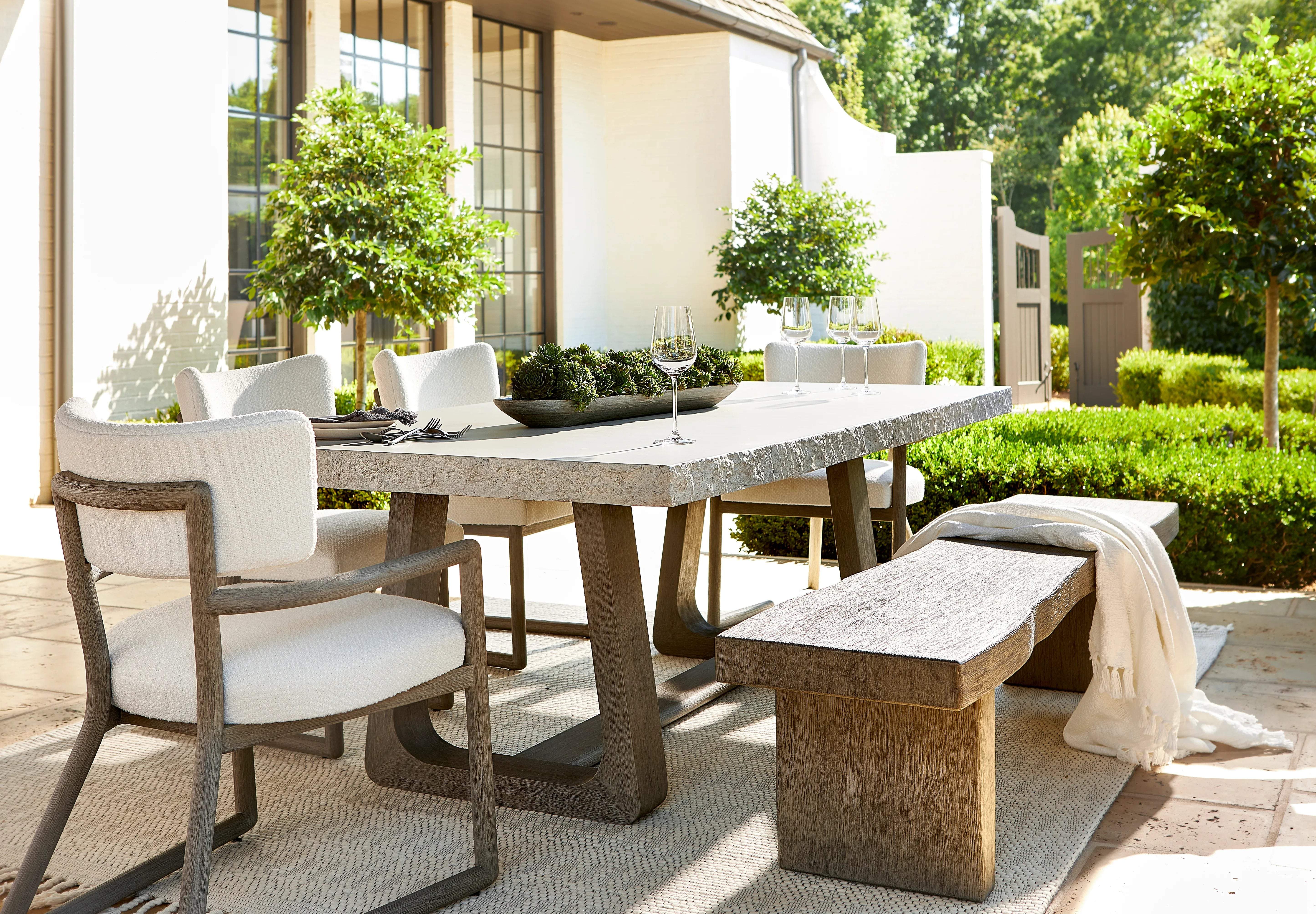 Rhodes Outdoor Arm Chair Bernhardt Exteriors