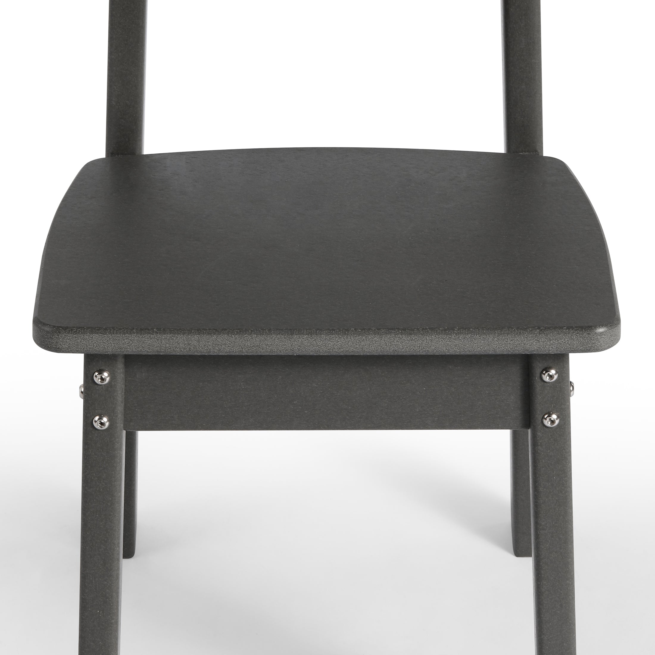Tiny Terraces Essentials Kids' All-Weather Outdoor Dining Chair (Set of 2) Seahawk Designs Kids Patio Dining Chairs