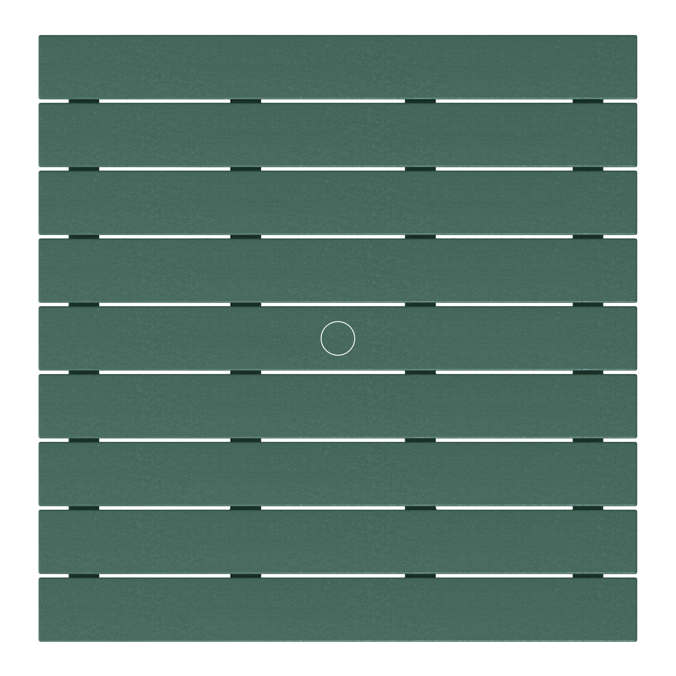 Tiny Terraces Kids' All-Weather Outdoor Square Dining Table (31" Top) Seahawk Designs Kids Patio Dining Tables