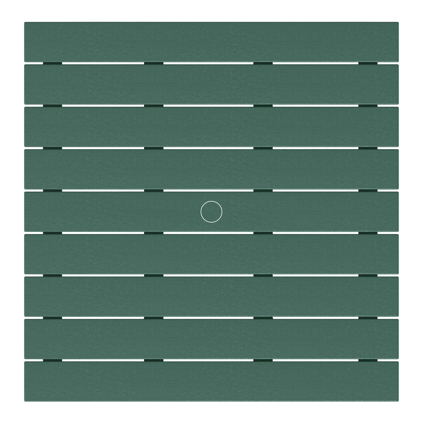 Tiny Terraces Kids' All-Weather Outdoor Square Dining Table (31" Top) Seahawk Designs Kids Patio Dining Tables