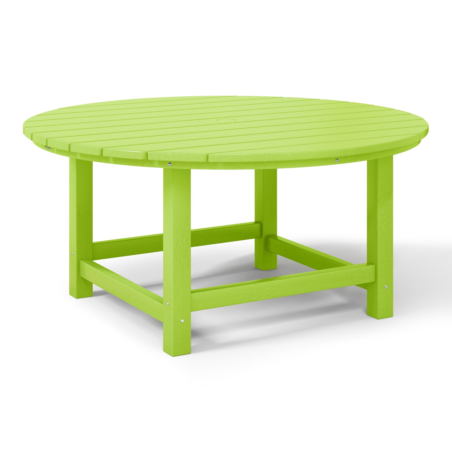 Chatham All-Weather Outdoor Round Coffee Table (38" Top) Lime Seahawk Designs Patio Coffee Tables
