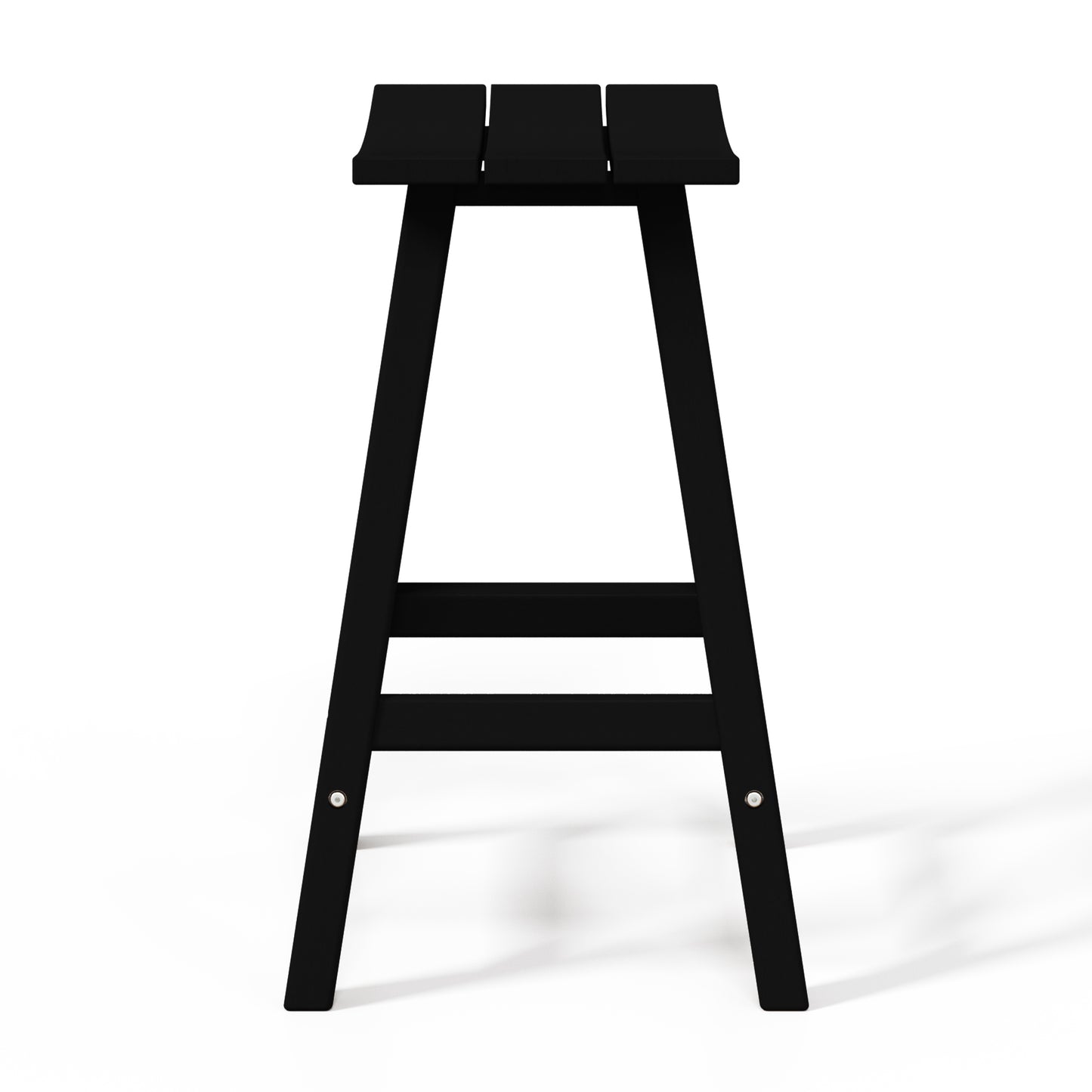 Stockholm All-Weather Outdoor Saddle Counter Stool (24" Height) Seahawk Designs Patio Bar & Counter Stools