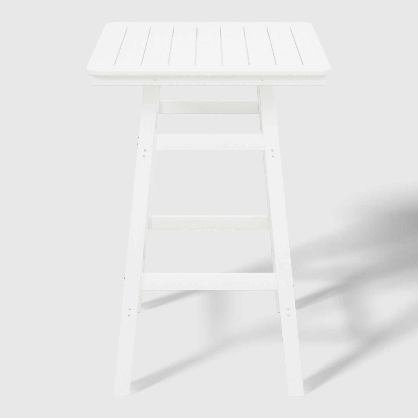 Stockholm All-Weather Outdoor 30" Square Bar Table (42" Height) Seahawk Designs Patio Bar Tables