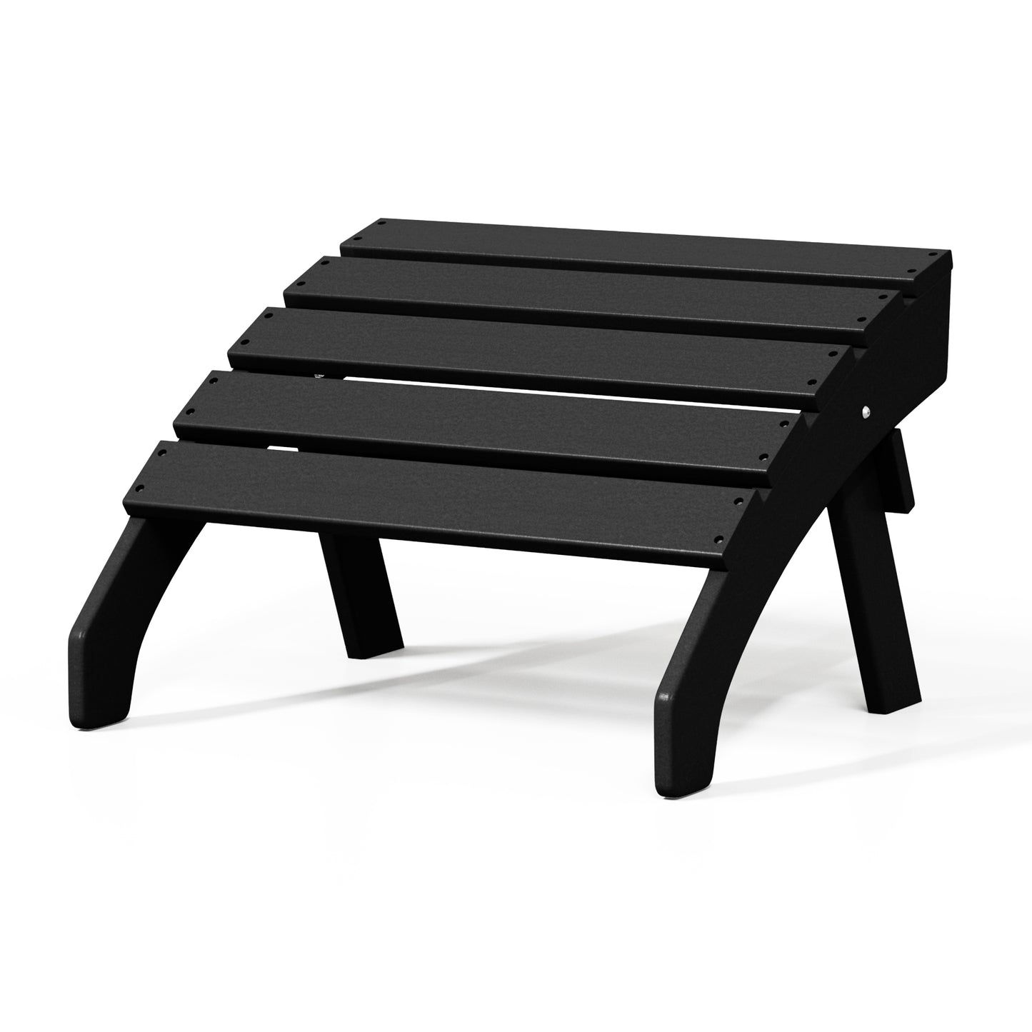 Westport All-Weather Outdoor Adirondack Folding Foot Rest/Ottoman Seahawk Designs Patio Ottomans
