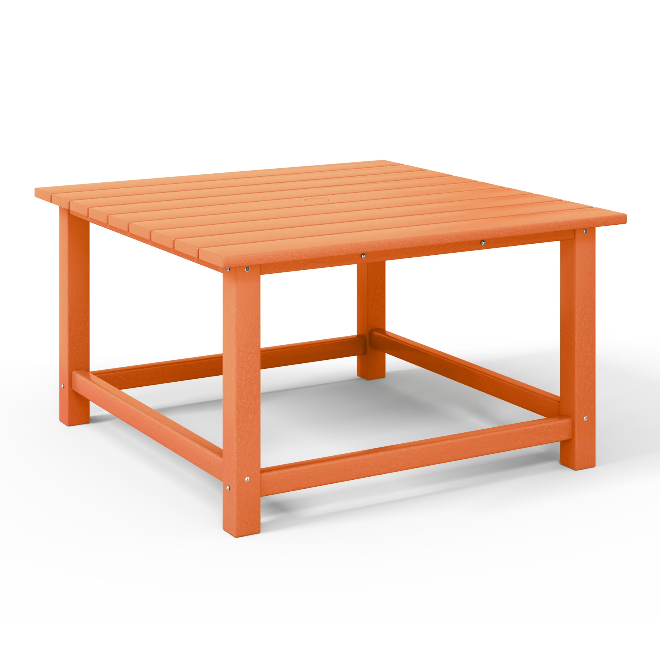 Tuscany All-Weather Outdoor Square Coffee Table (31" Top) Orange Seahawk Designs Patio Coffee Tables