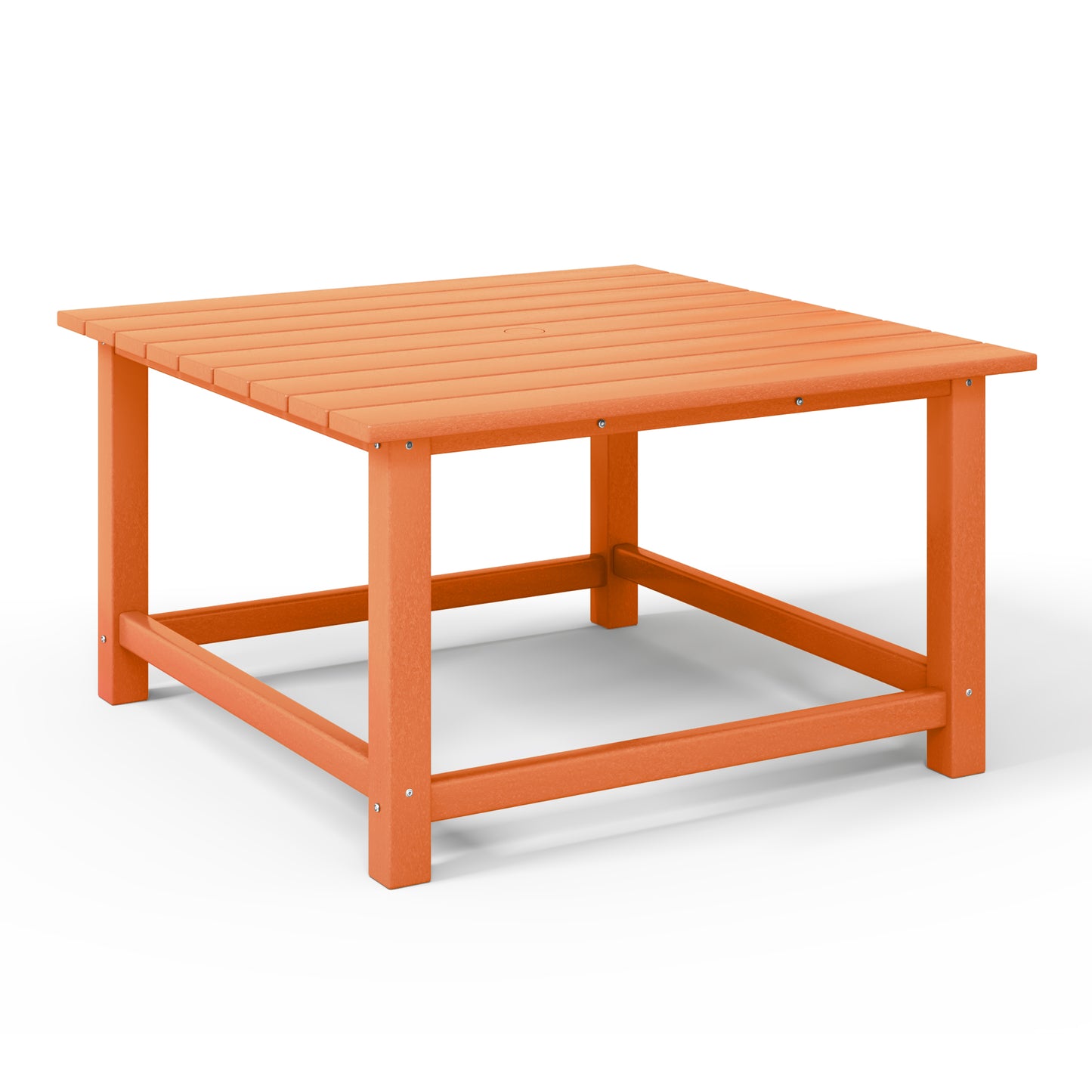 Tuscany All-Weather Outdoor Square Coffee Table (31" Top) Orange Seahawk Designs Patio Coffee Tables