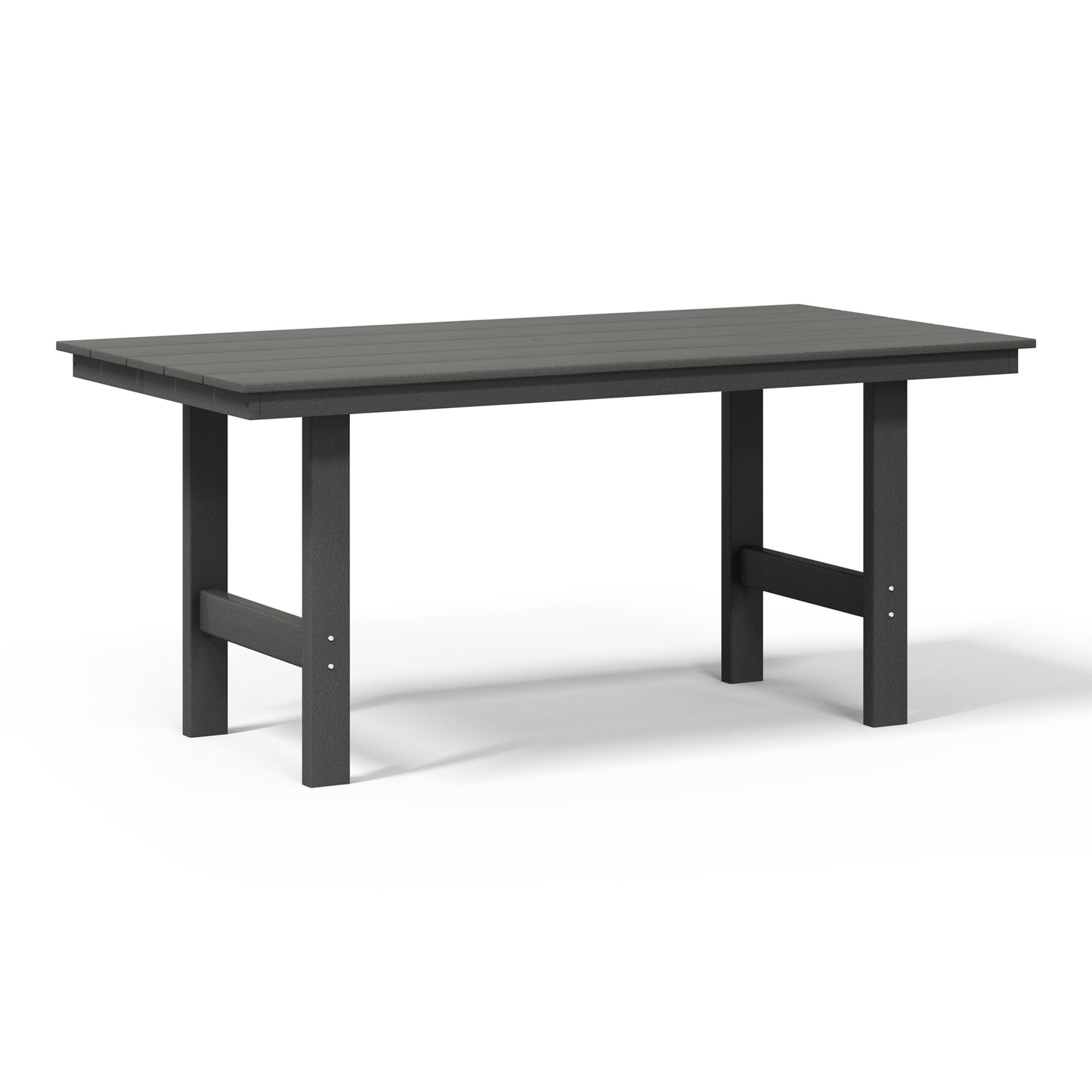 Tuscany 66" x 34" Rectangular Dining Table Gray Seahawk Designs Patio Dining Tables