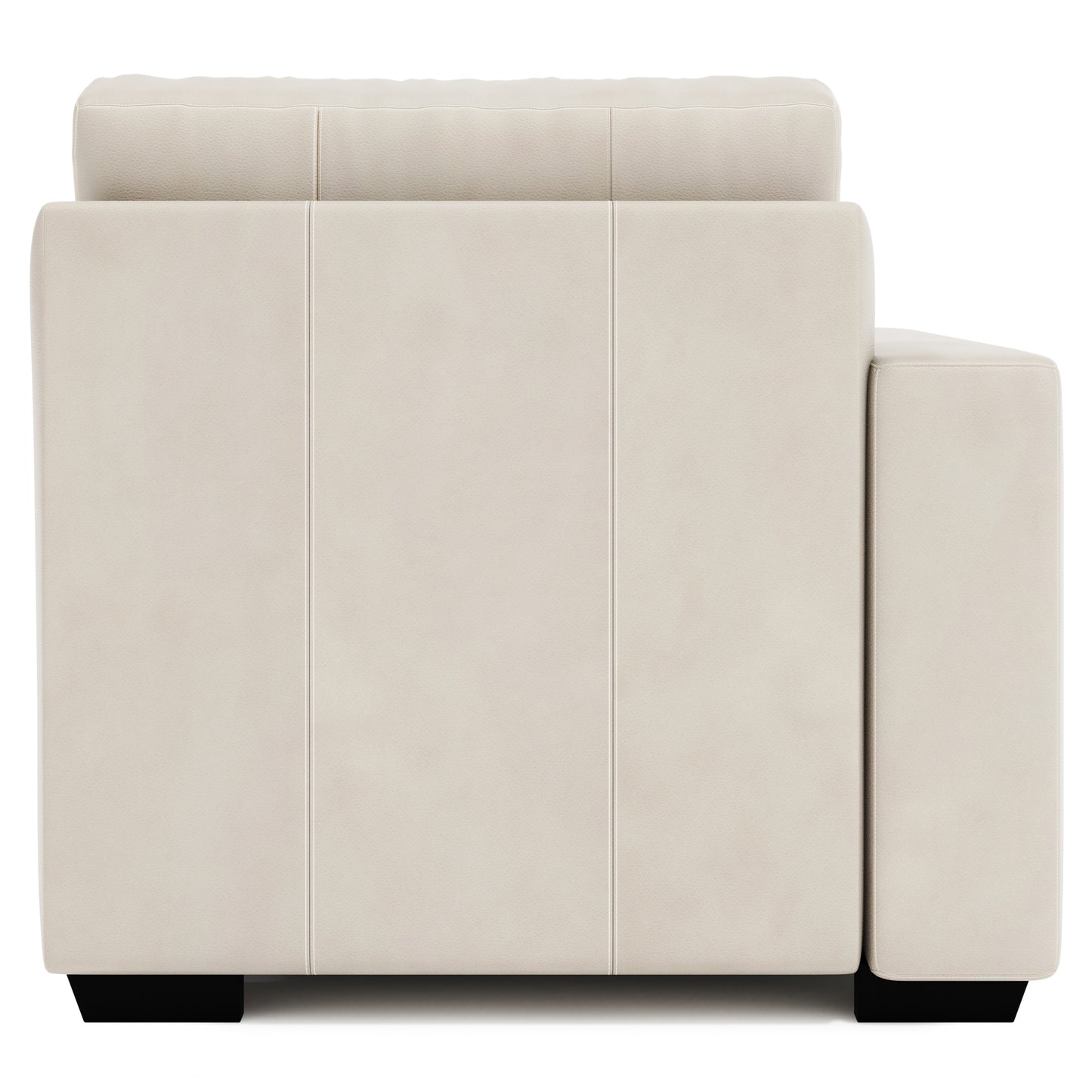 Dawkins Leather Left Arm Chaise