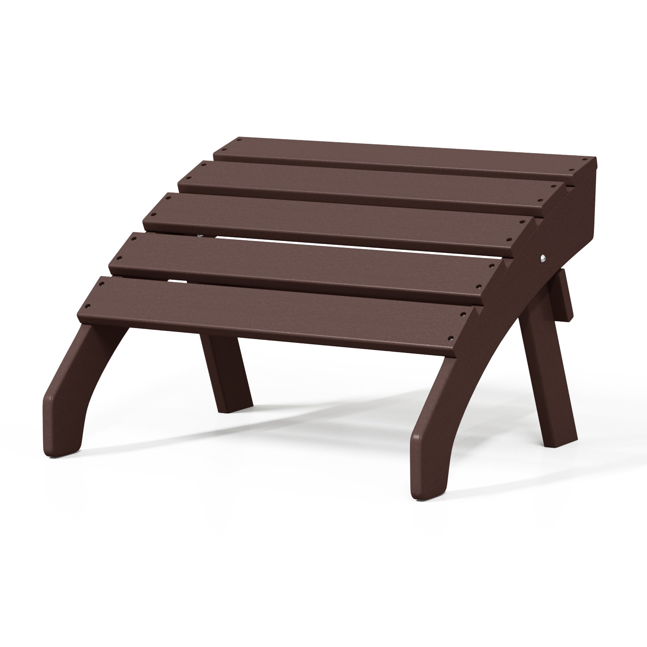 Westport All-Weather Outdoor Adirondack Folding Foot Rest/Ottoman Seahawk Designs Patio Ottomans