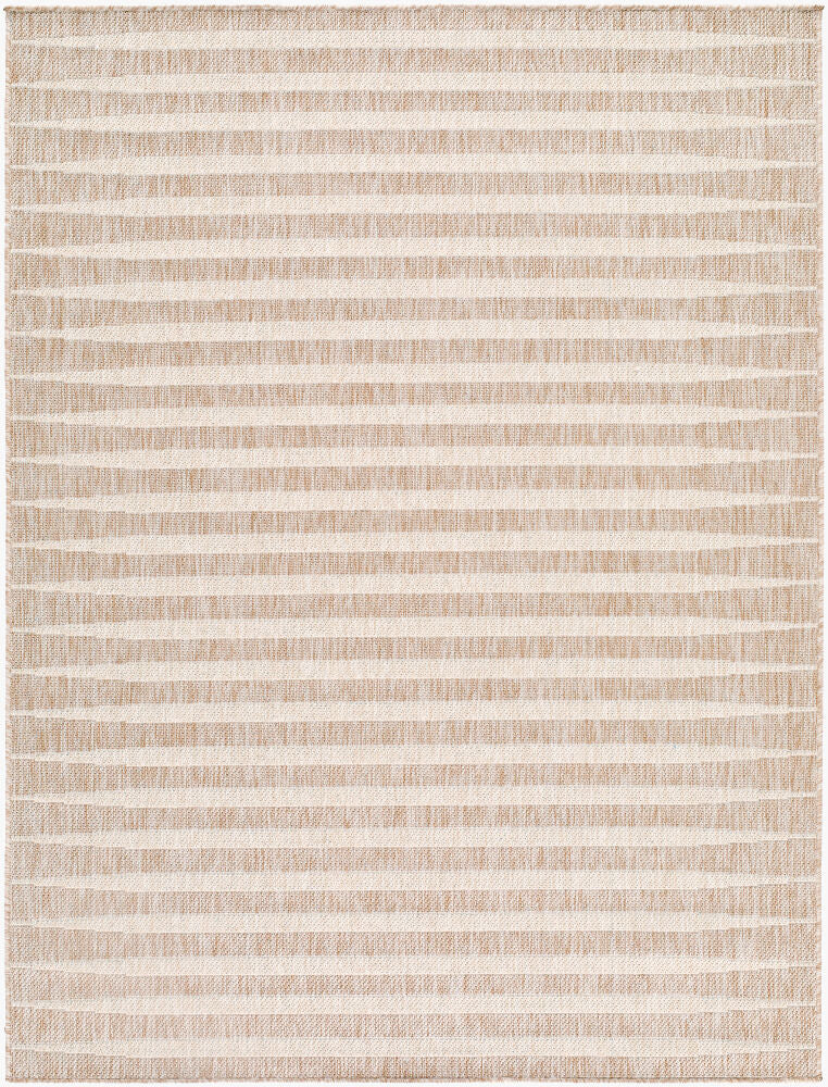 Agave Machine Woven Rug — Brown/Light Gray