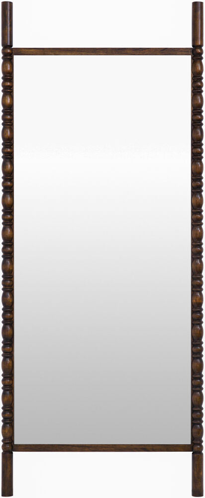Bennet Full Length Mirror — Dark Brown