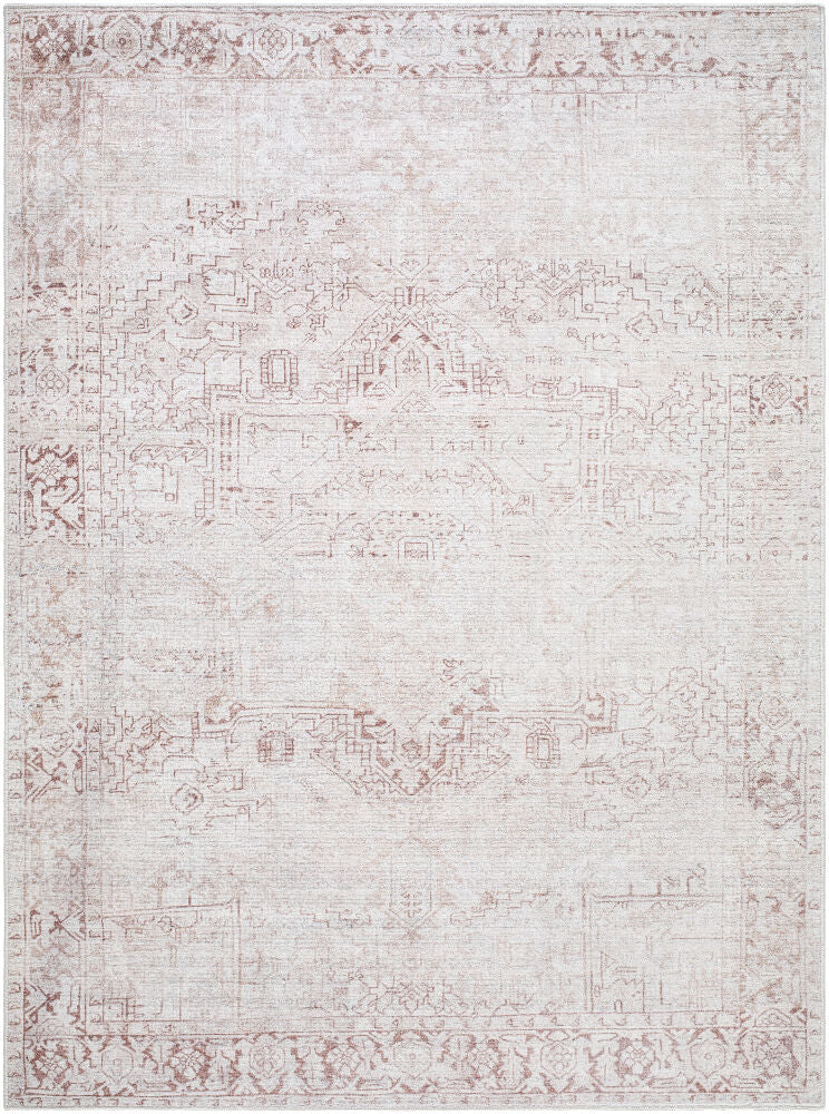 Collins Avenue Machine Woven Rug — Beige/Brown