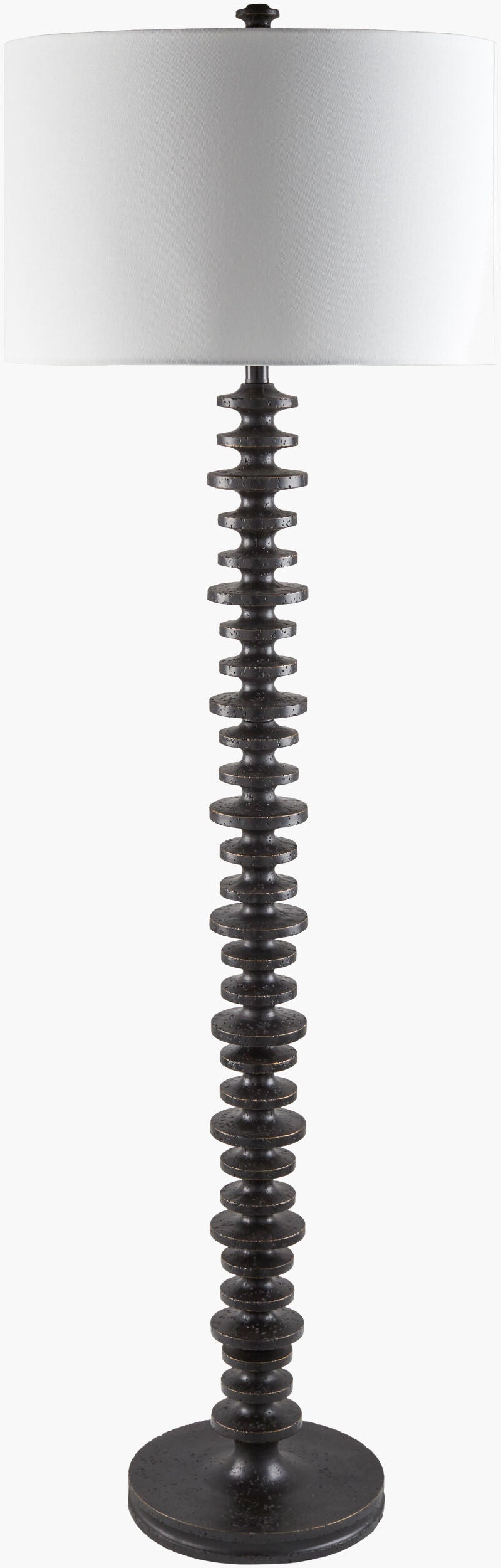 Merrill Accent Floor Lamp — Black