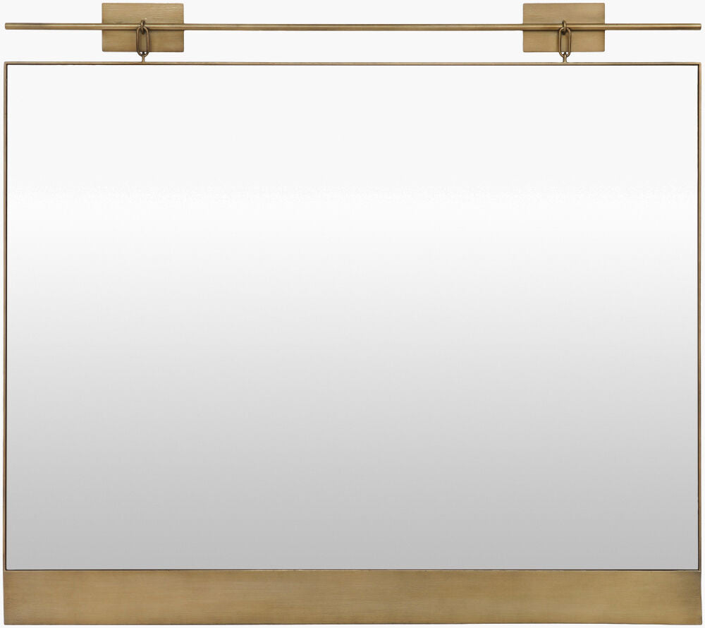 Meier Accent Mirror — Metallic - Brass