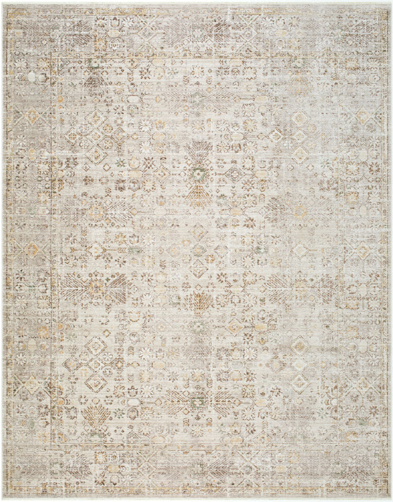Myrtle Avenue Machine Woven Rug — Camel/Cream