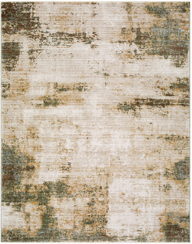 Myrtle Avenue Machine Woven Rug — Camel/Cream