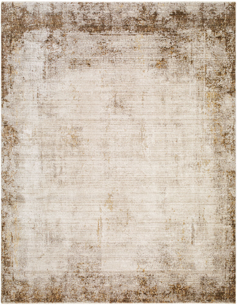 Myrtle Avenue Machine Woven Rug — Camel/Cream