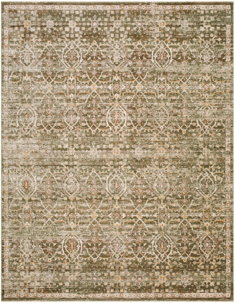 Myrtle Avenue Machine Woven Rug — Camel/Cream