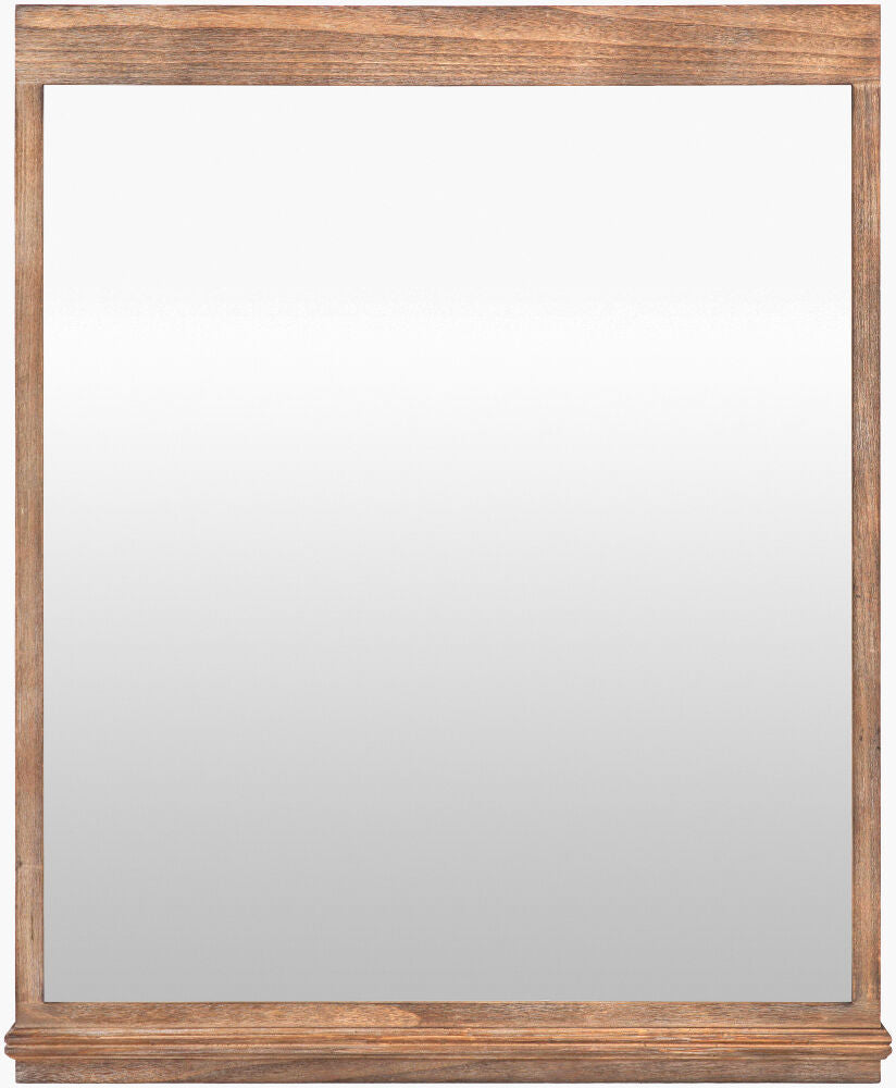 Nena Accent Mirror — Brown