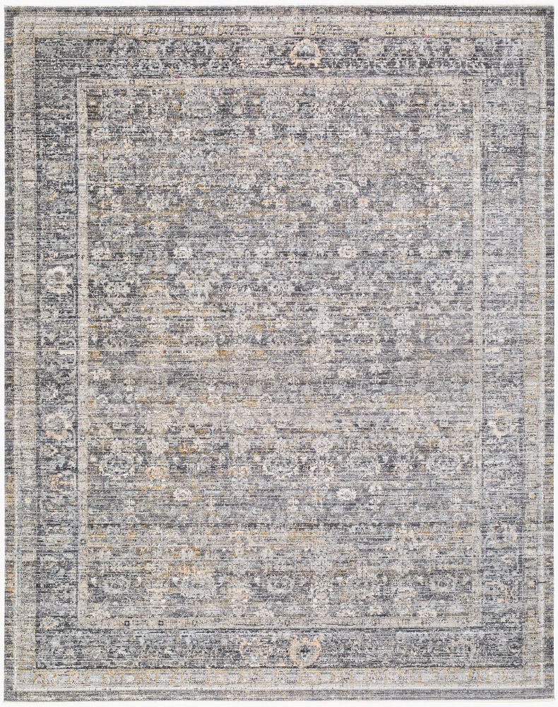 Neiland Machine Woven Rug — Black/Brown