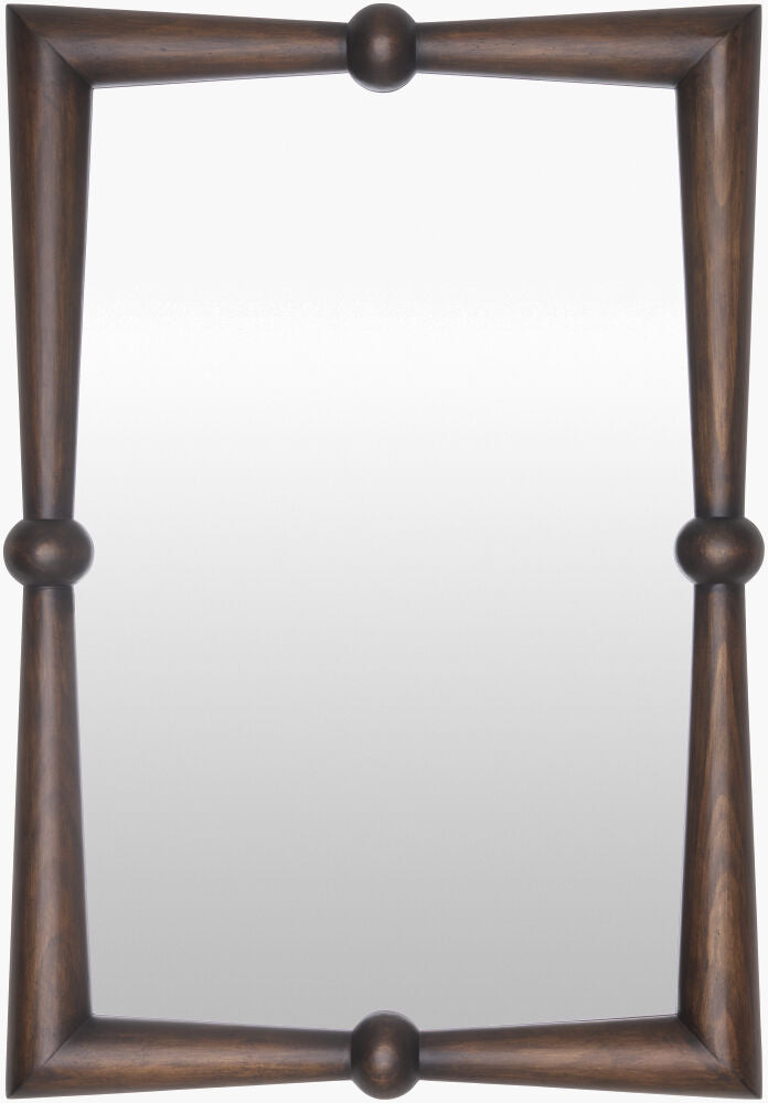 Prosper Accent Mirror — Brown