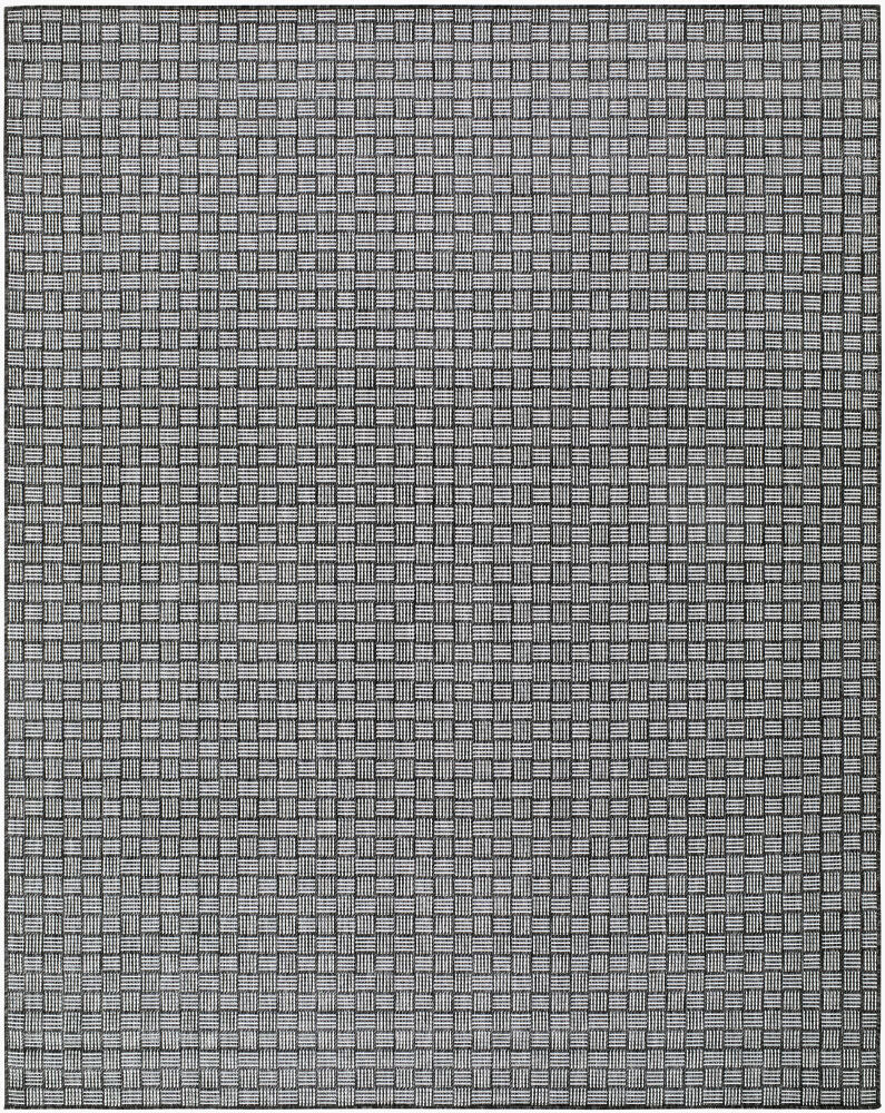 Westport Machine Woven Rug — Black/Medium Gray