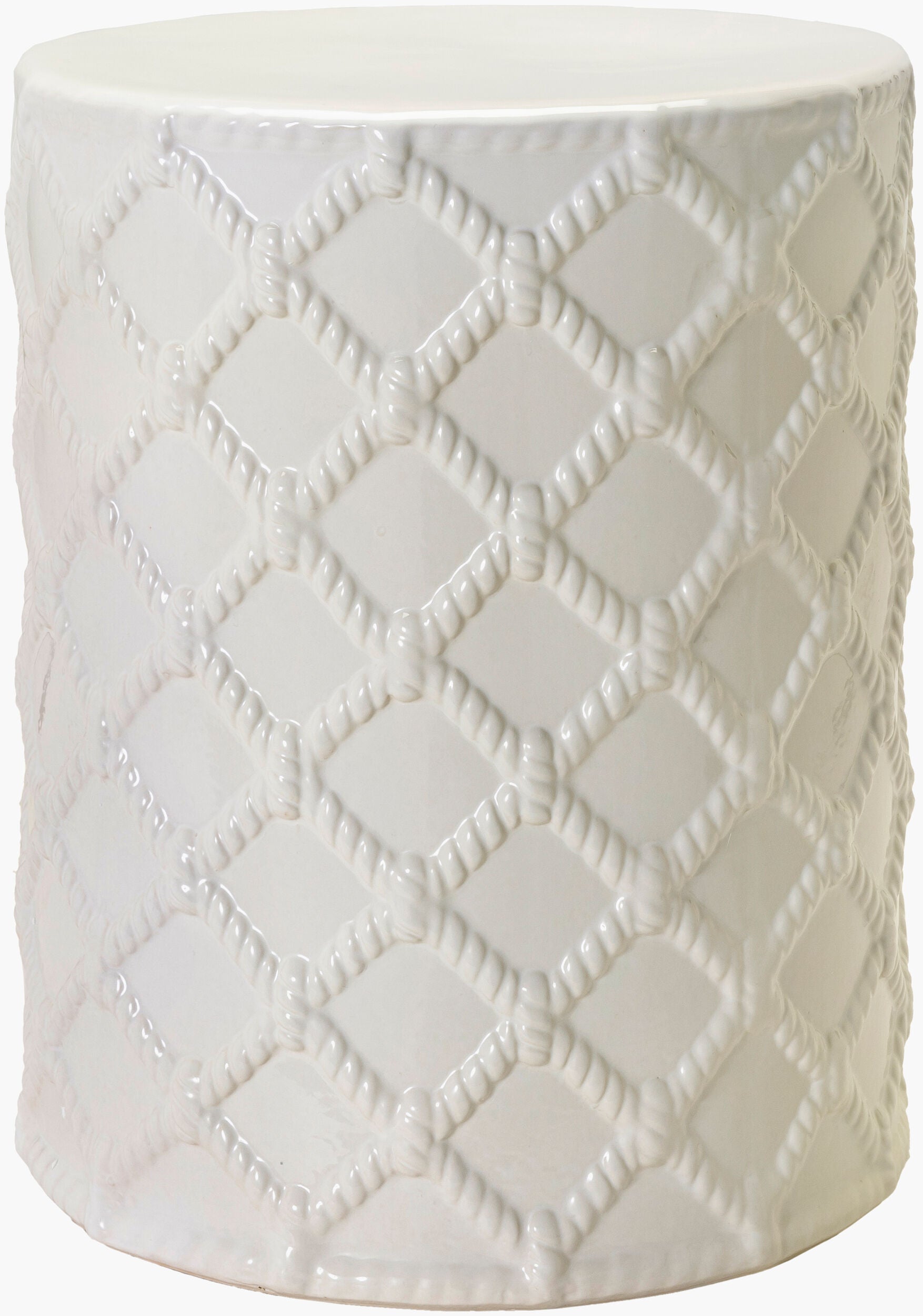 Gaylor Garden Stool — White