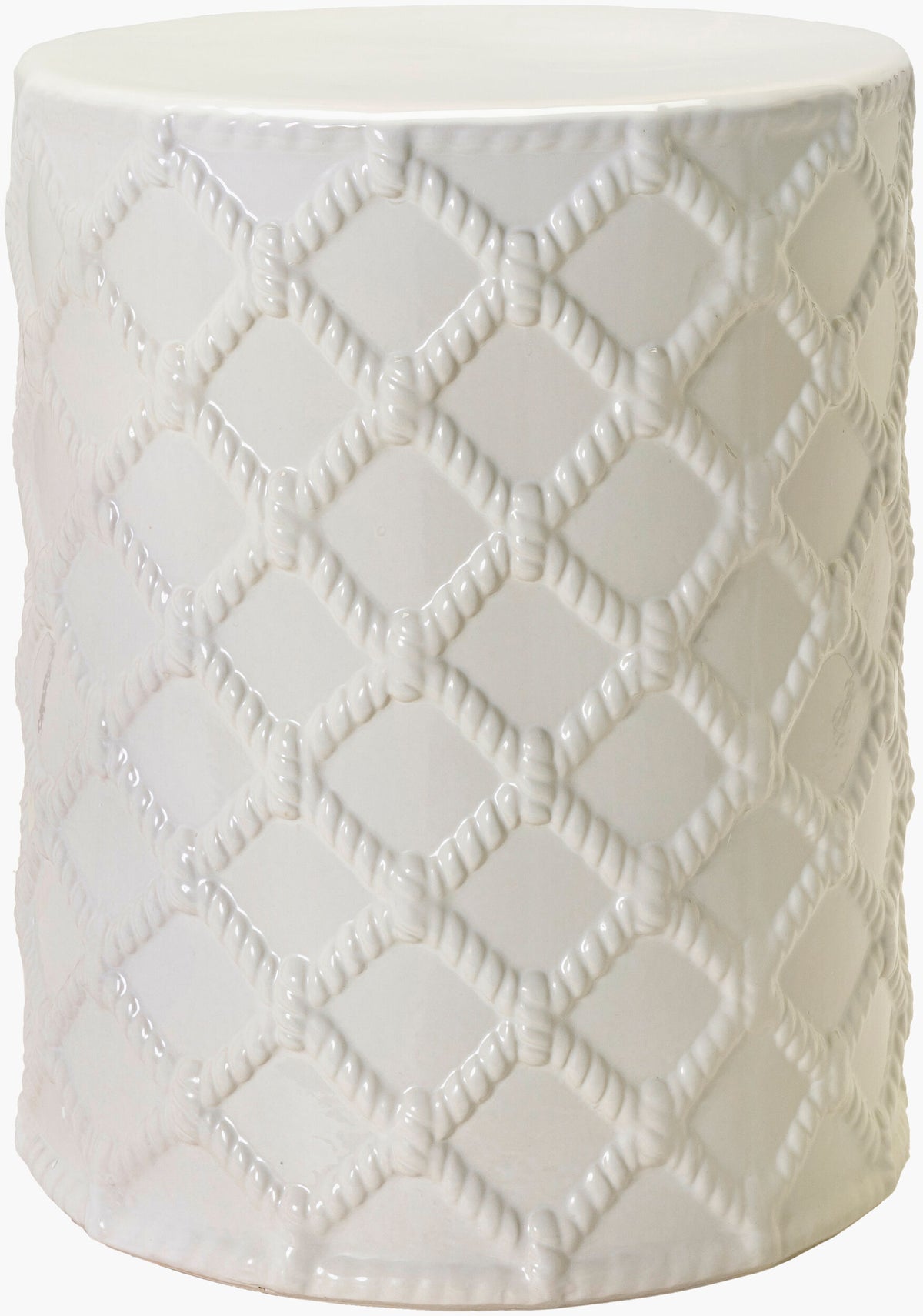 Gaylor Garden Stool — White