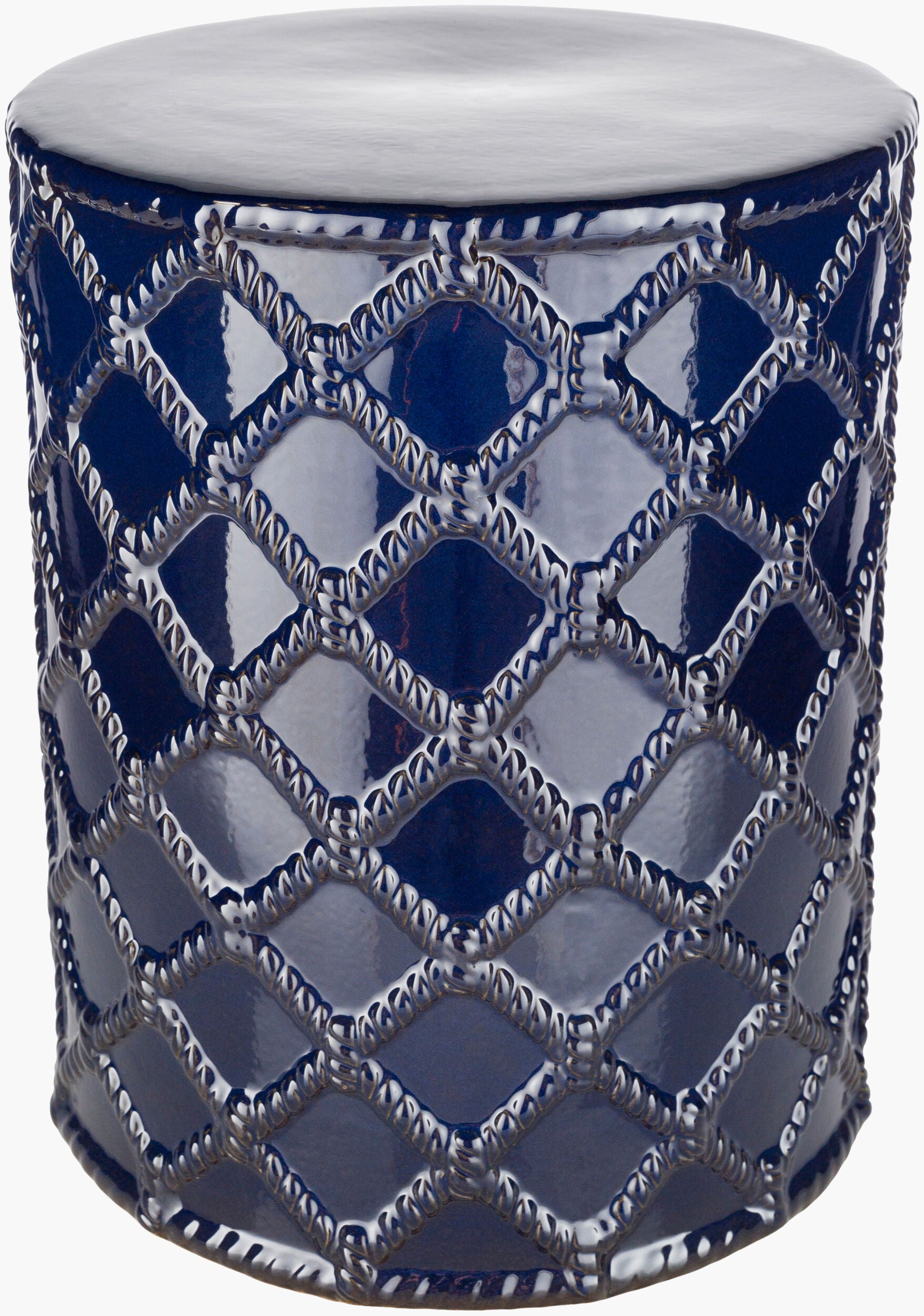 Gaylor Garden Stool — Navy