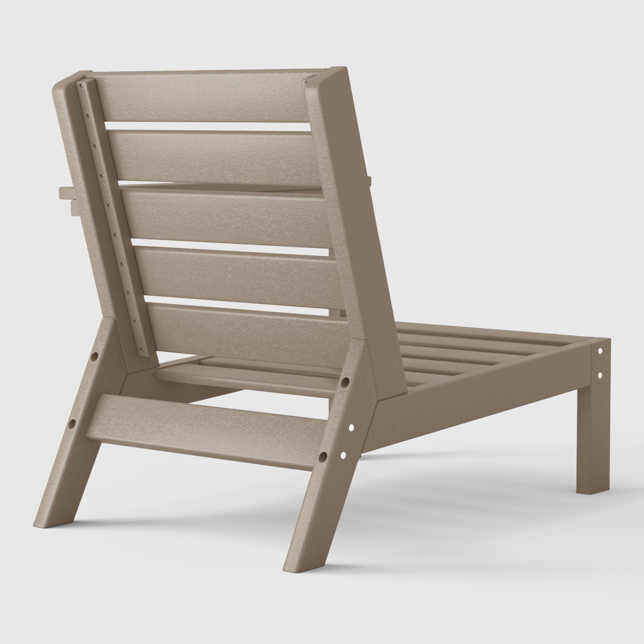 Scottsdale All-Weather Outdoor Modular Deep Seating Arm Chair (with Optional Cushions) Seahawk Designs Patio Chairs