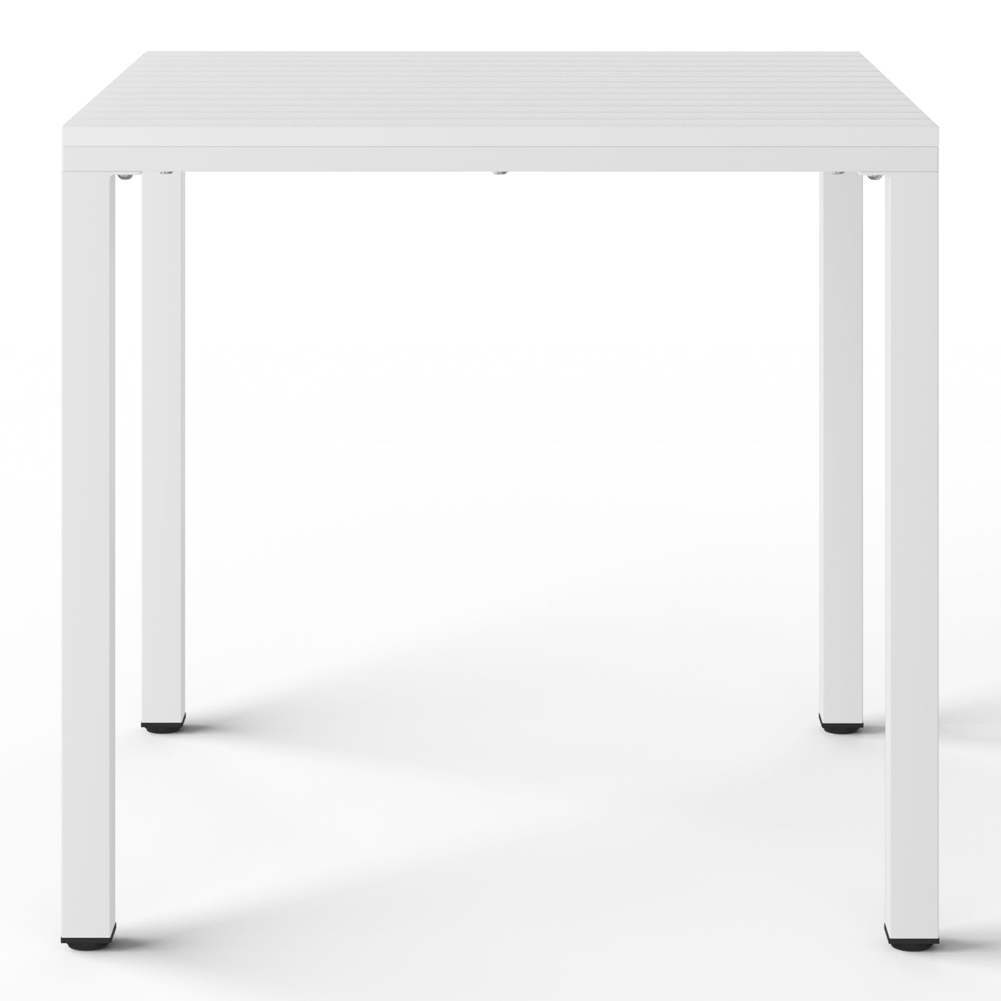 Polyform 31.5" Square Dining Table with Metal Frame Seahawk Designs Patio Dining Tables