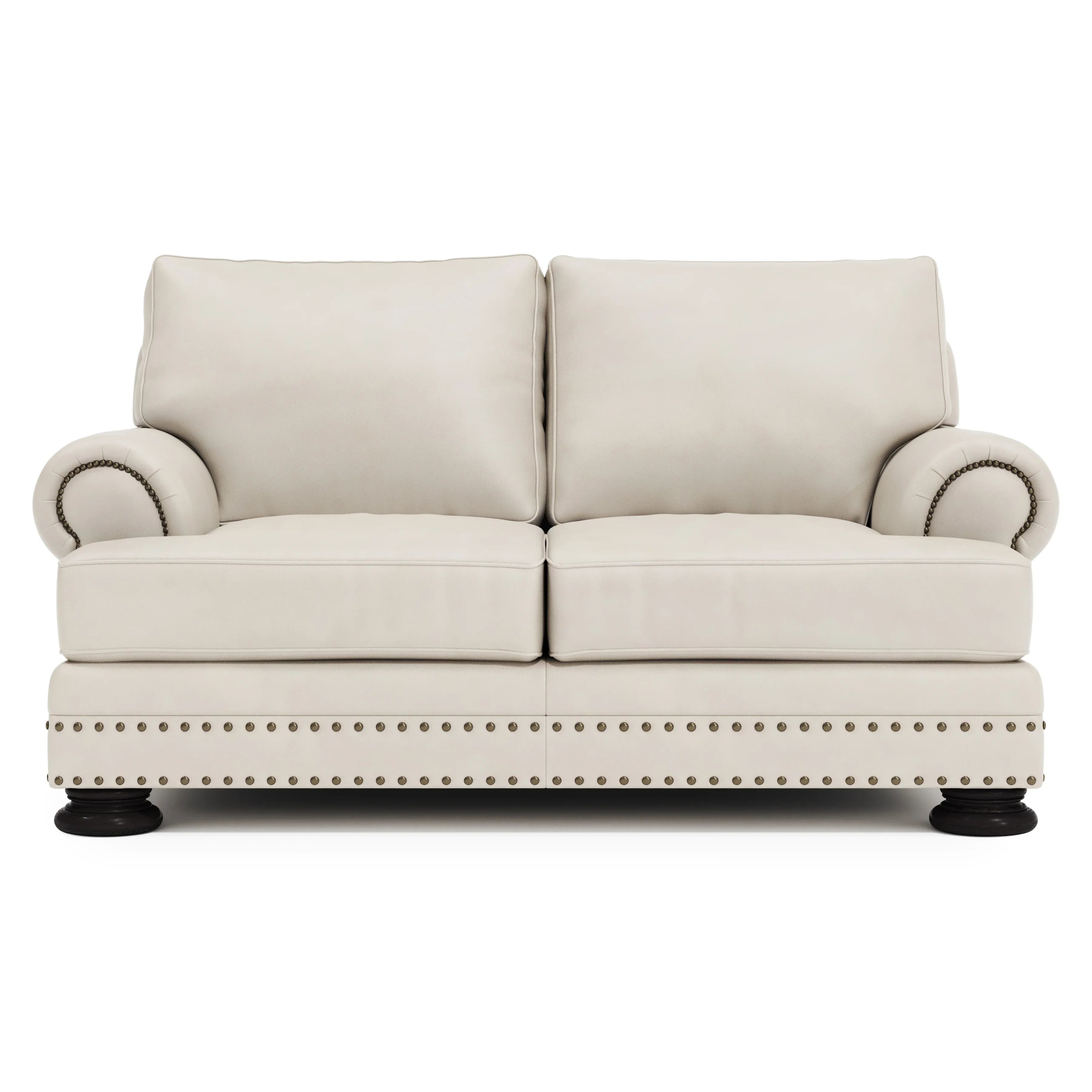 Foster Leather Loveseat Bernhardt Living
