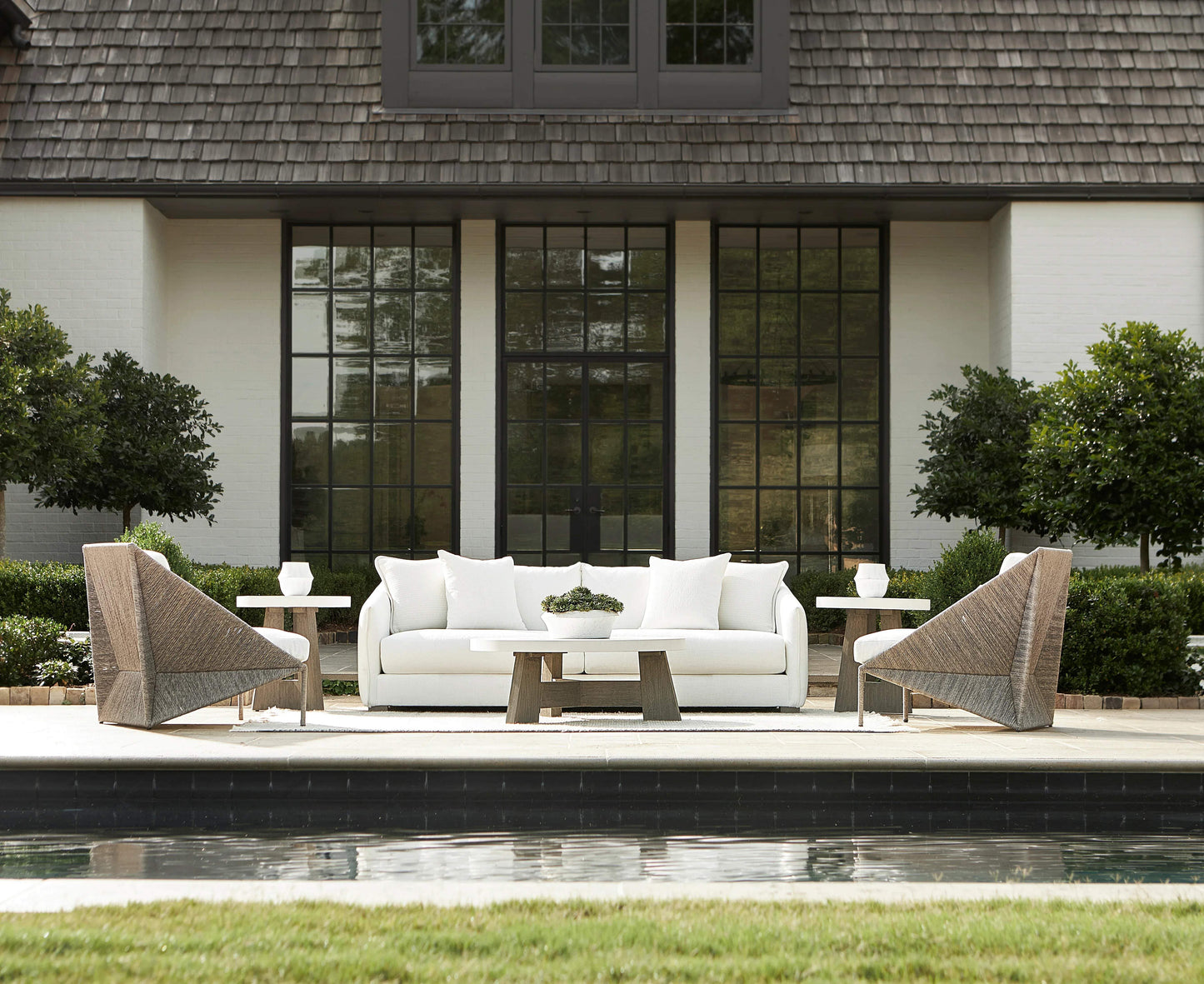 Rochelle Outdoor Cocktail Table Bernhardt Exteriors