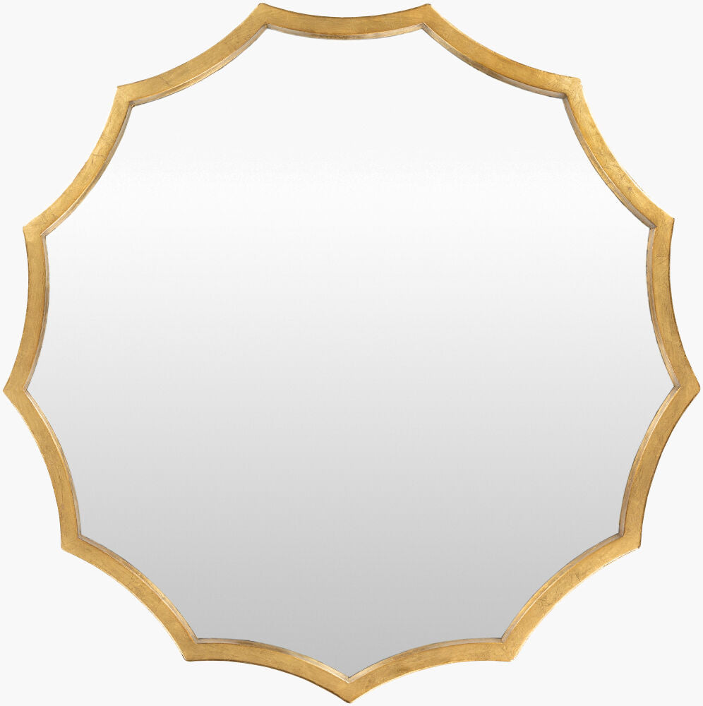 Gia Accent Mirror — Gold