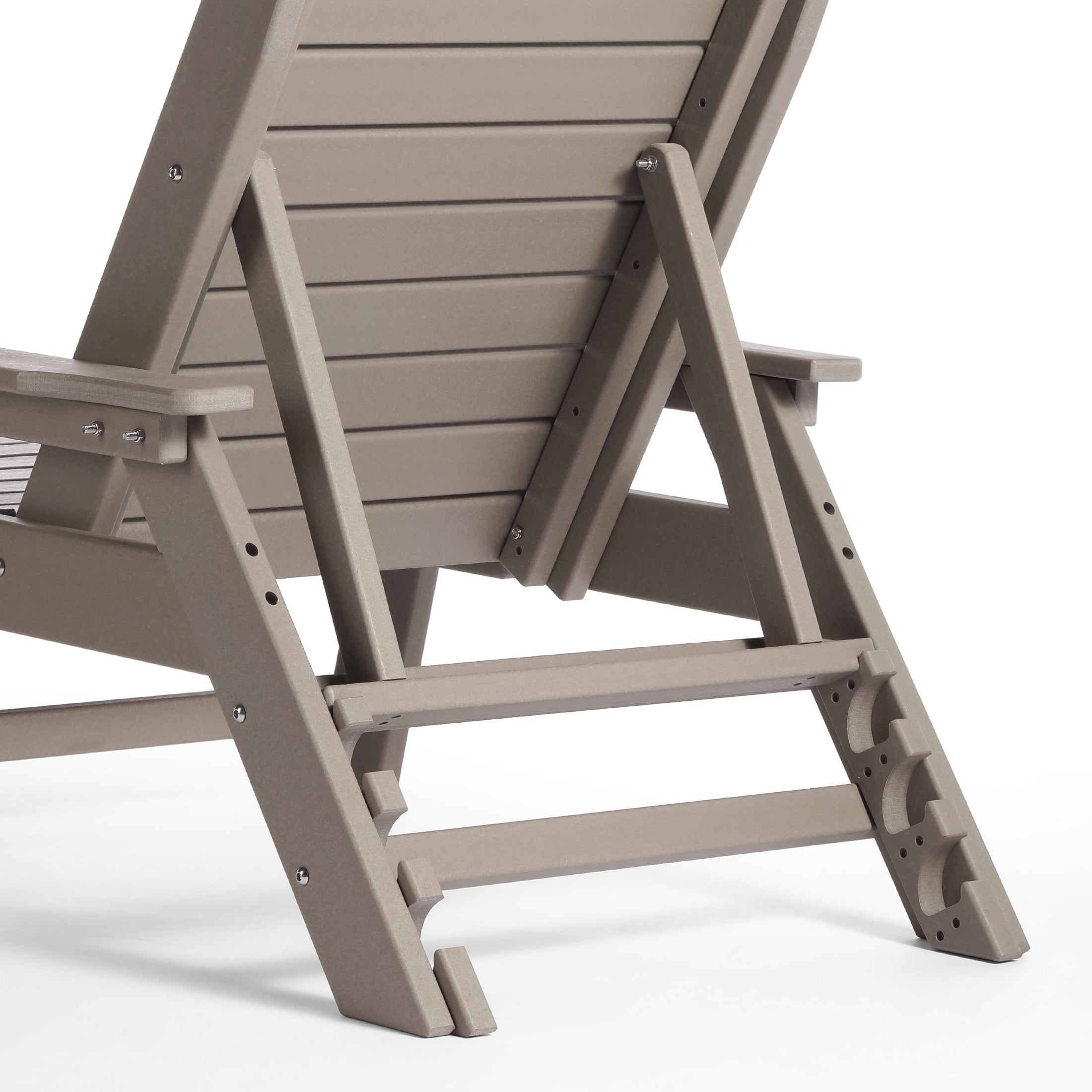 Santa Monica All-Weather Outdoor Reclining Sun Lounger with Arm Rests Seahawk Designs Patio Chaise Lounges