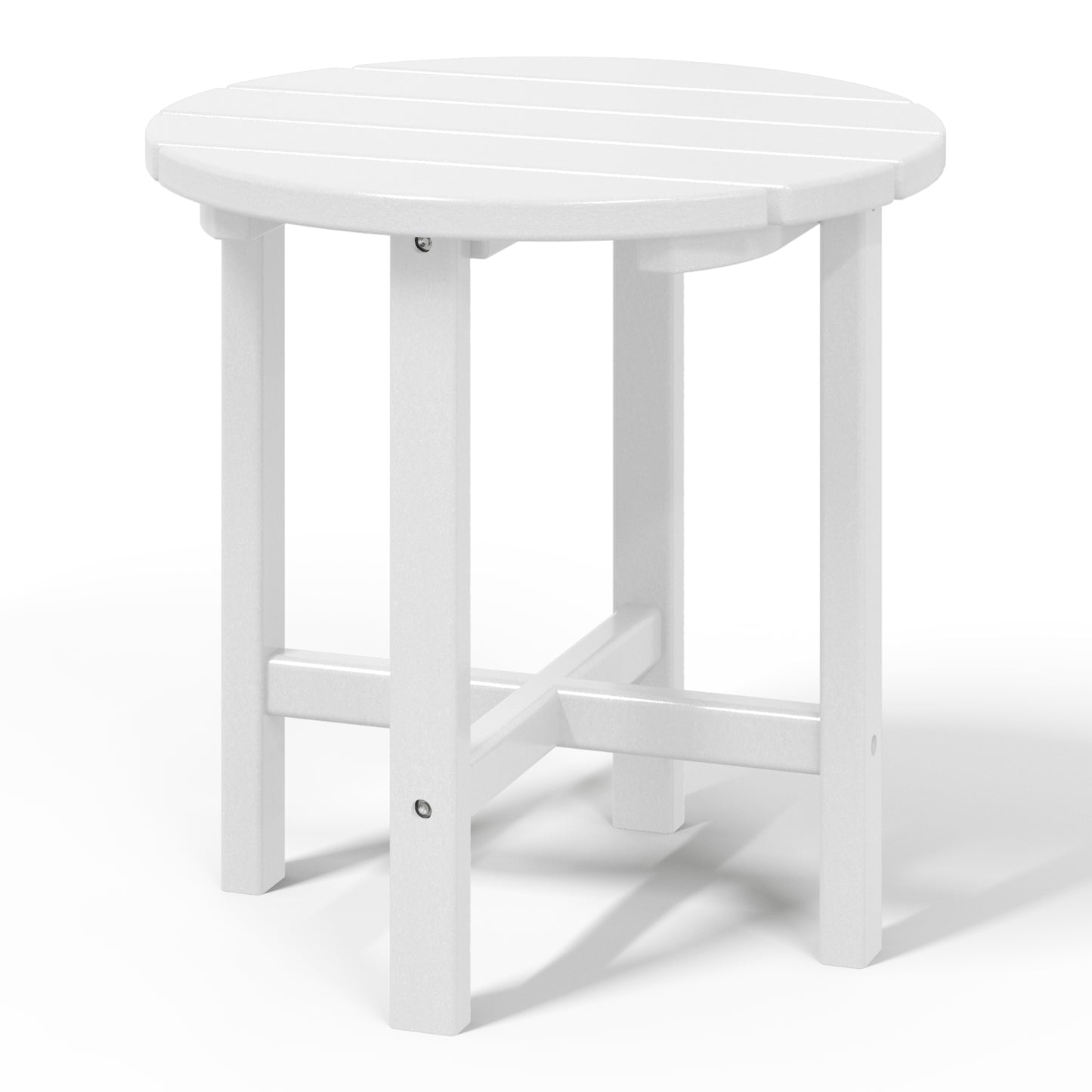 Tuscany All-Weather Outdoor Round Side Table (18" Height) Seahawk Designs Patio Side Tables