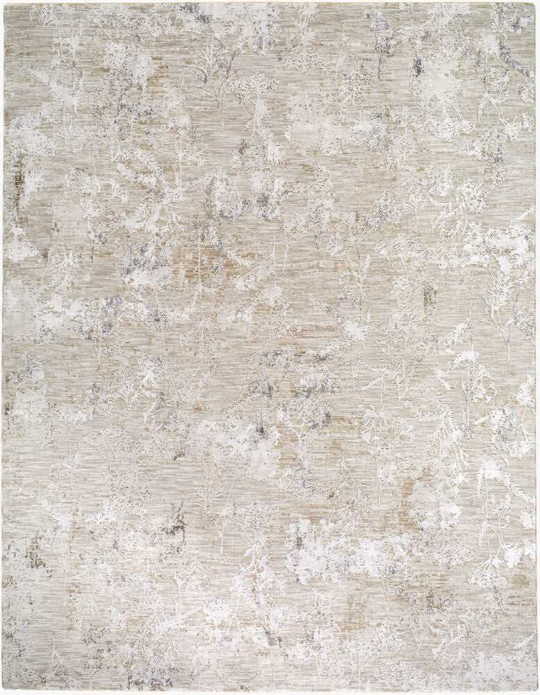 Gakko Machine Woven Rug — Charcoal/Cream