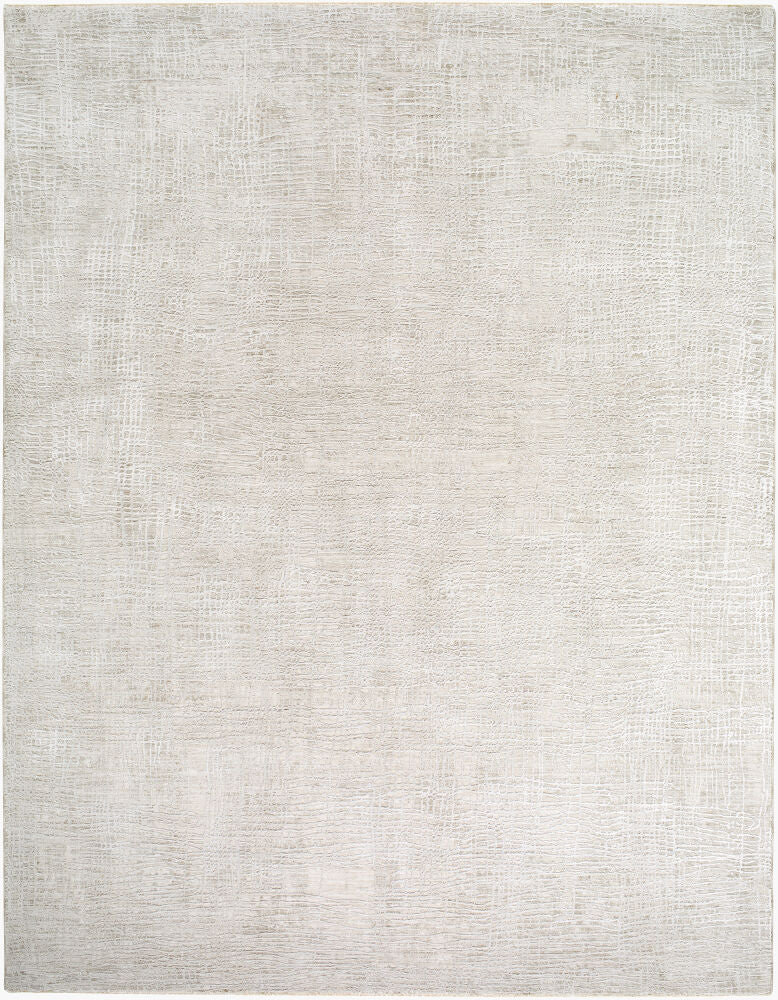 Gakko Machine Woven Rug — Charcoal/Cream