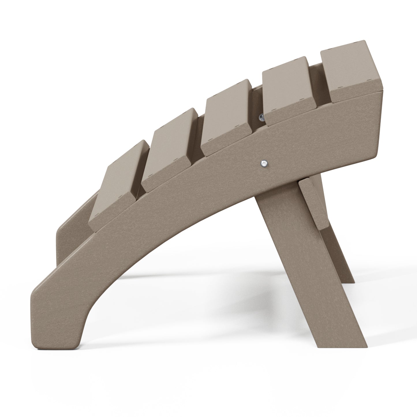 Westport All-Weather Outdoor Adirondack Folding Foot Rest/Ottoman Seahawk Designs Patio Ottomans