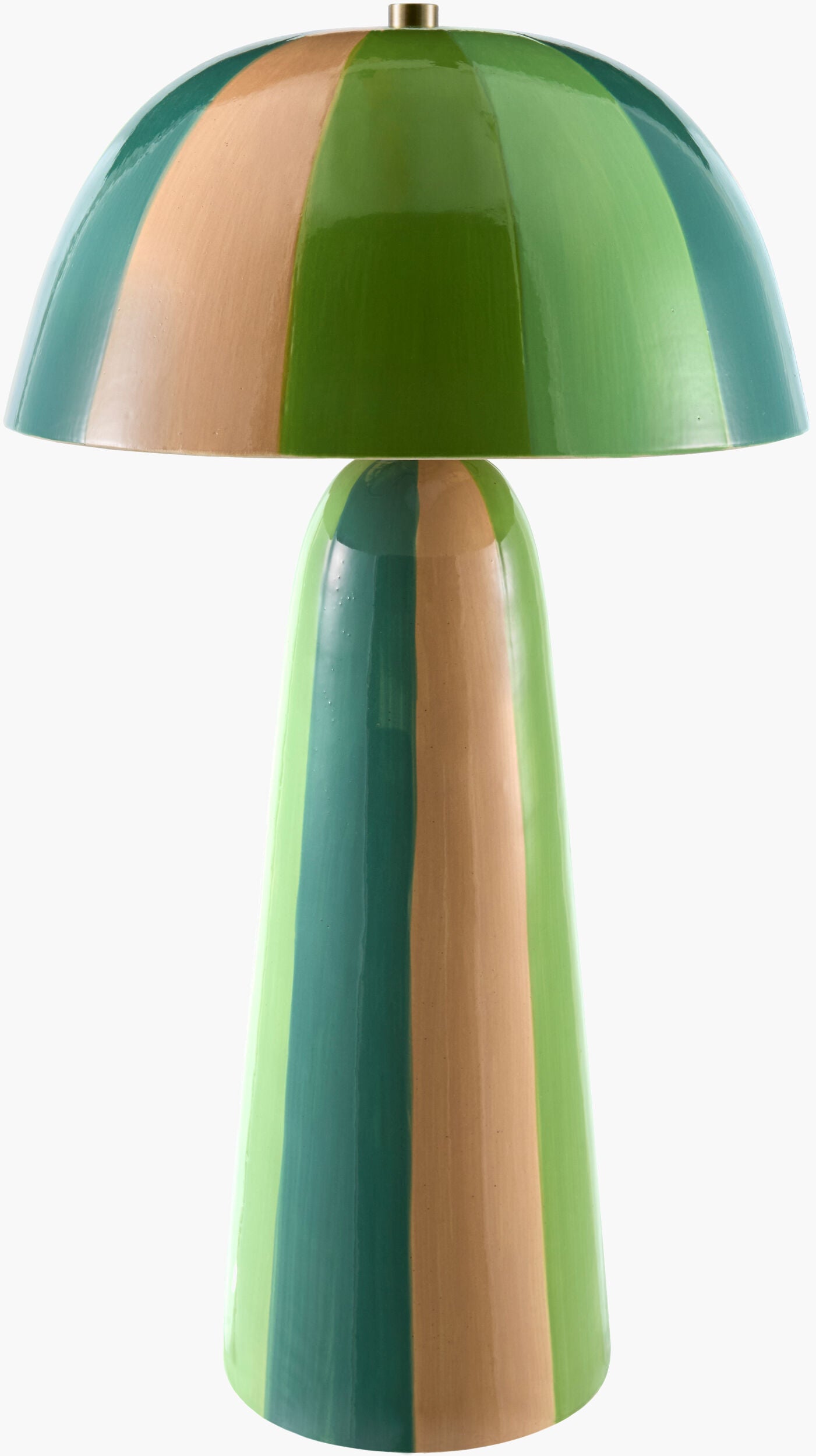 Galleria Accent Table Lamp — Green