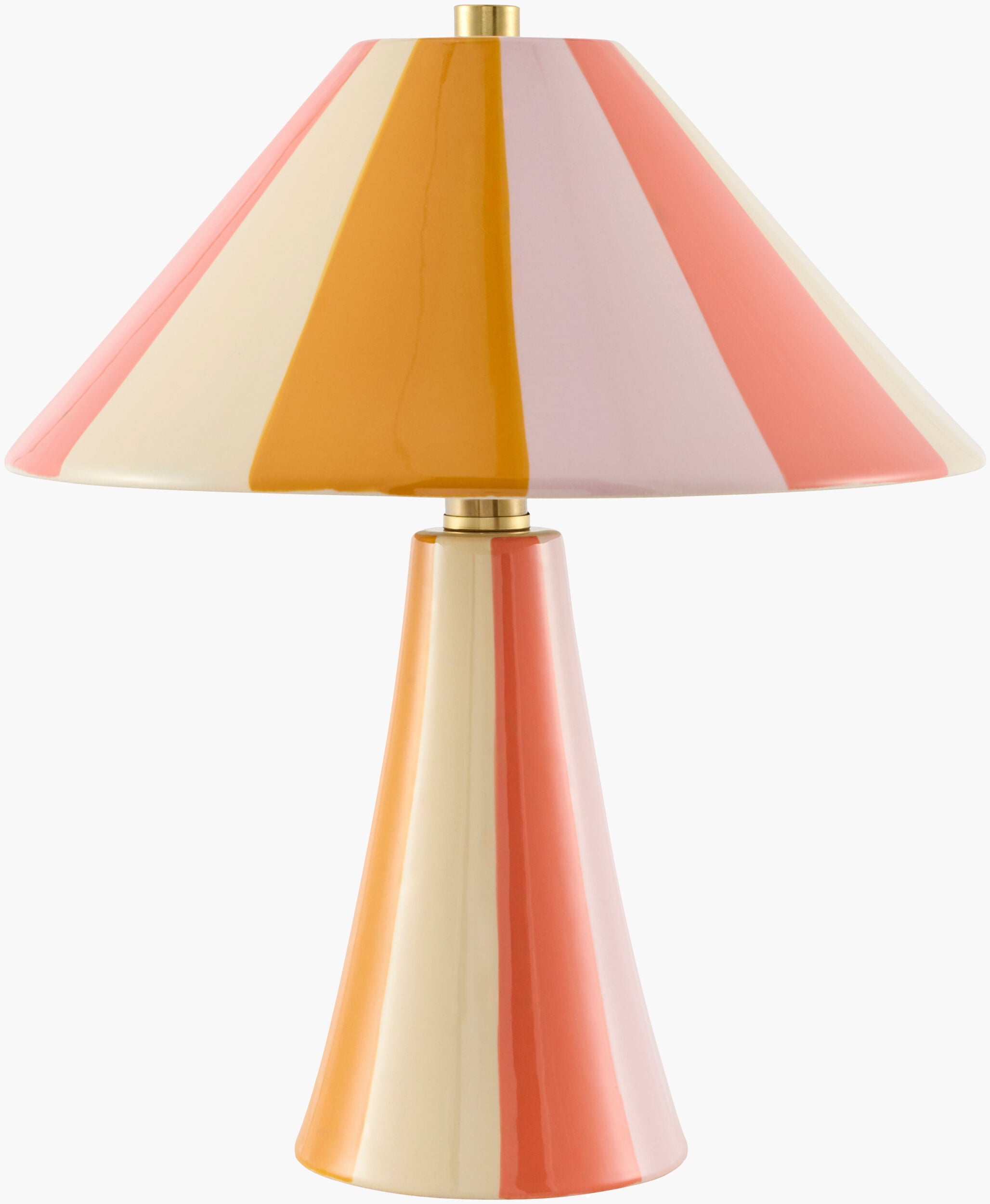 Galleria Accent Table Lamp — Orange