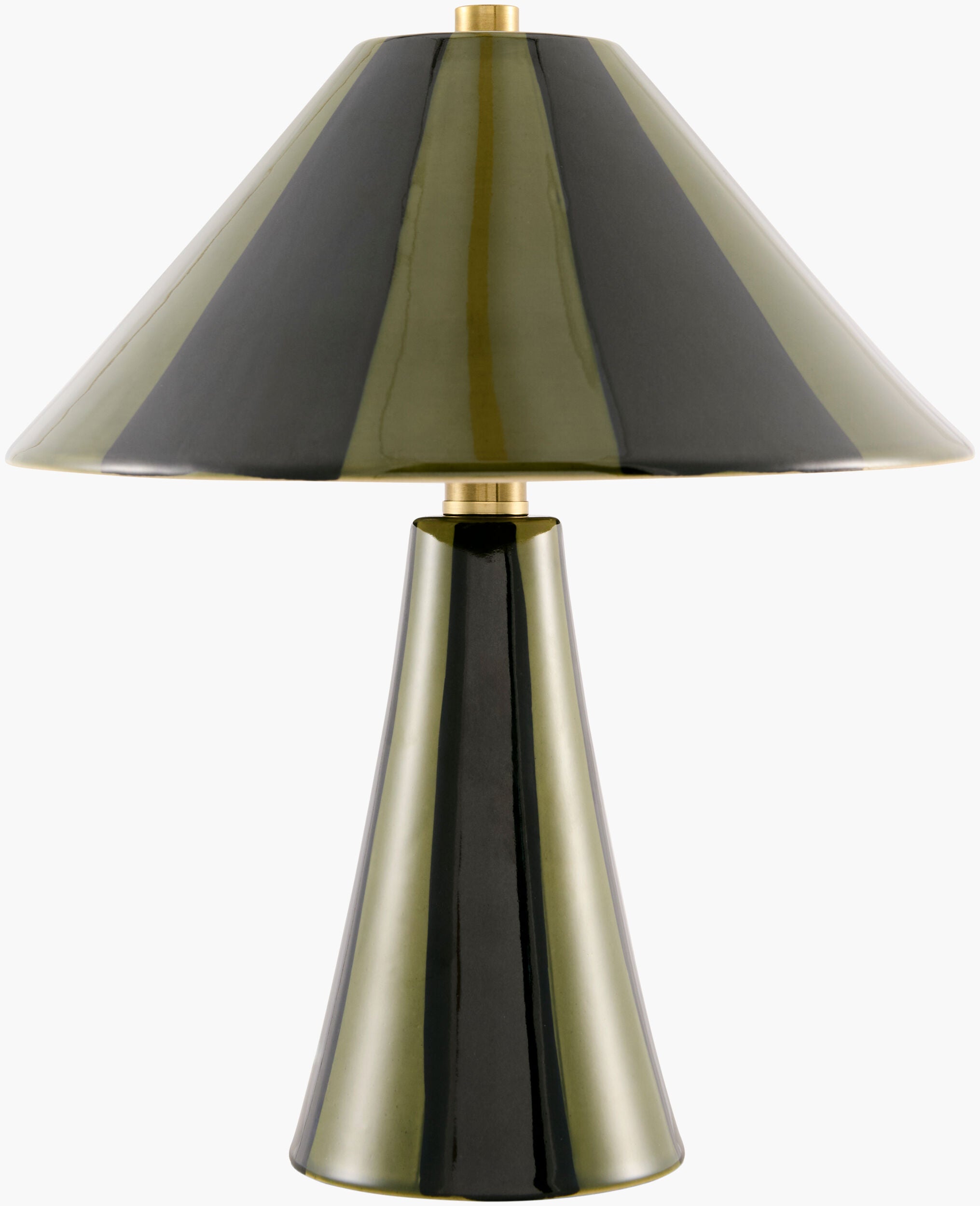 Galleria Accent Table Lamp — Green