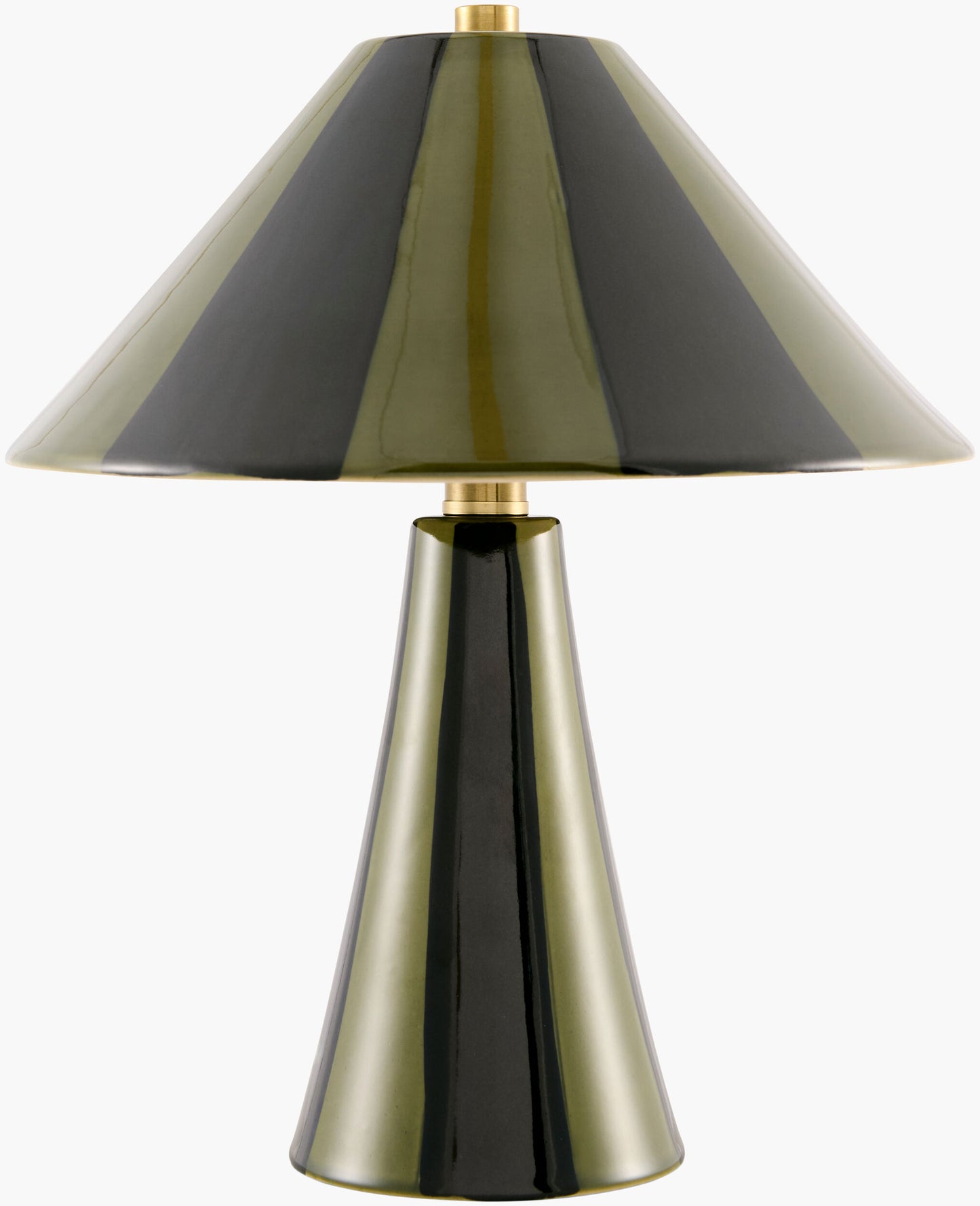 Galleria Accent Table Lamp — Green