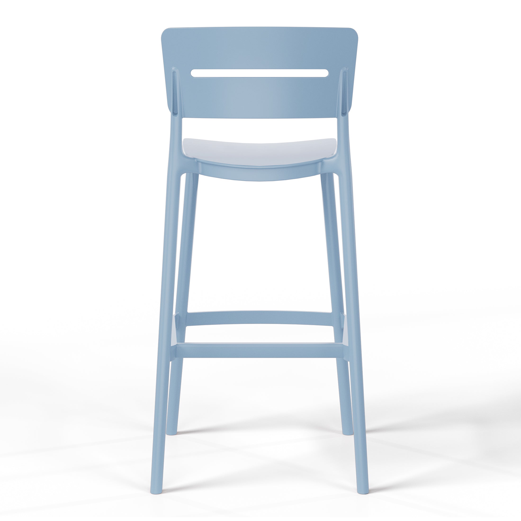 Polyform 29.5" Bar Stool (Set of 2) Seahawk Designs Patio Bar & Counter Stools