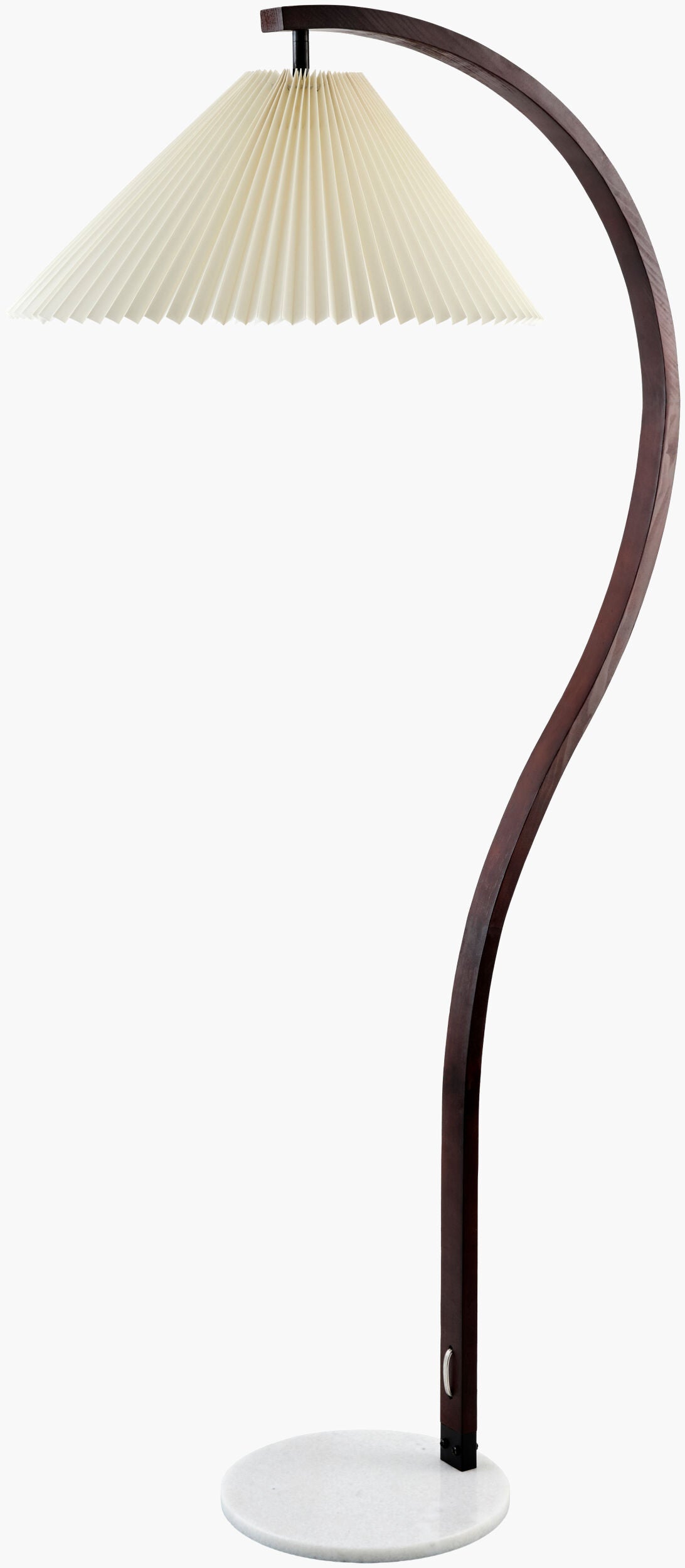 Gumel Accent Floor Lamp — Dark Brown