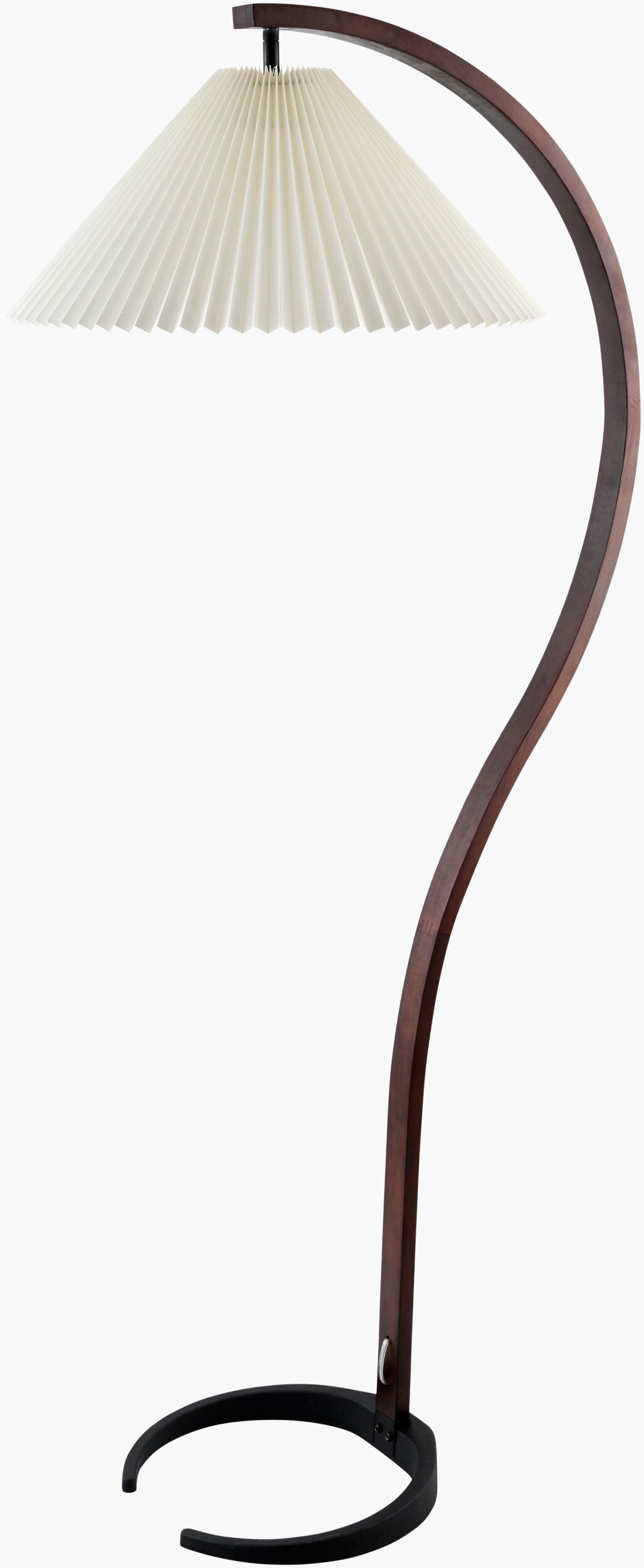 Gumel Accent Floor Lamp — Dark Brown